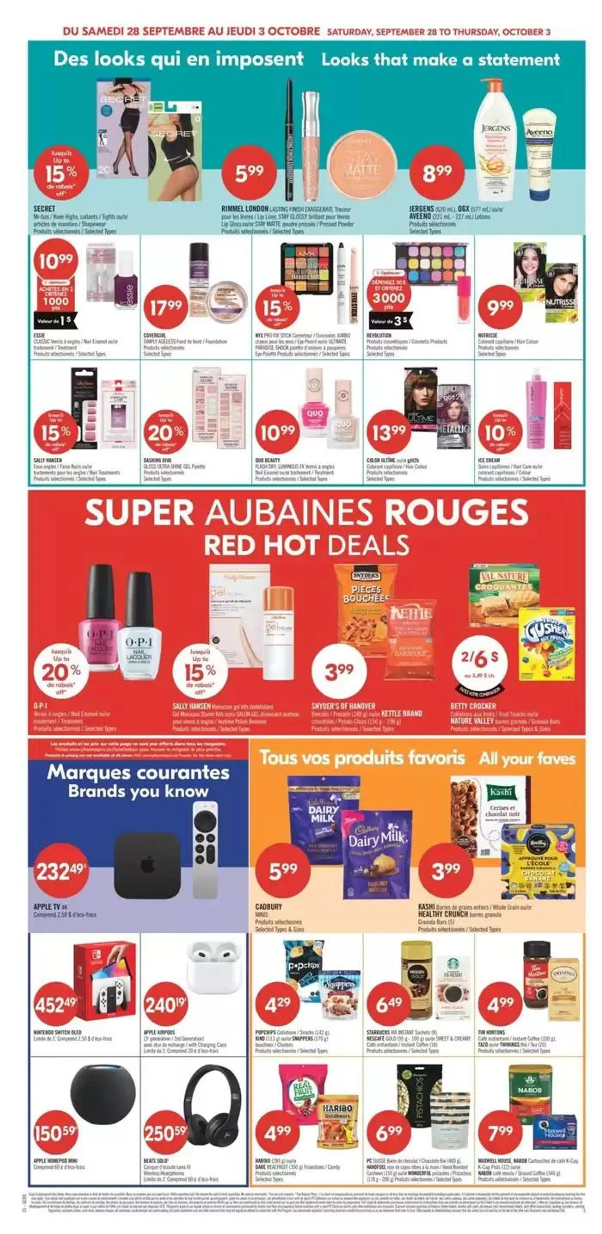 Shoppers Drug Mart Weekly ad from September 28 to October 3 2024 - flyer page 2