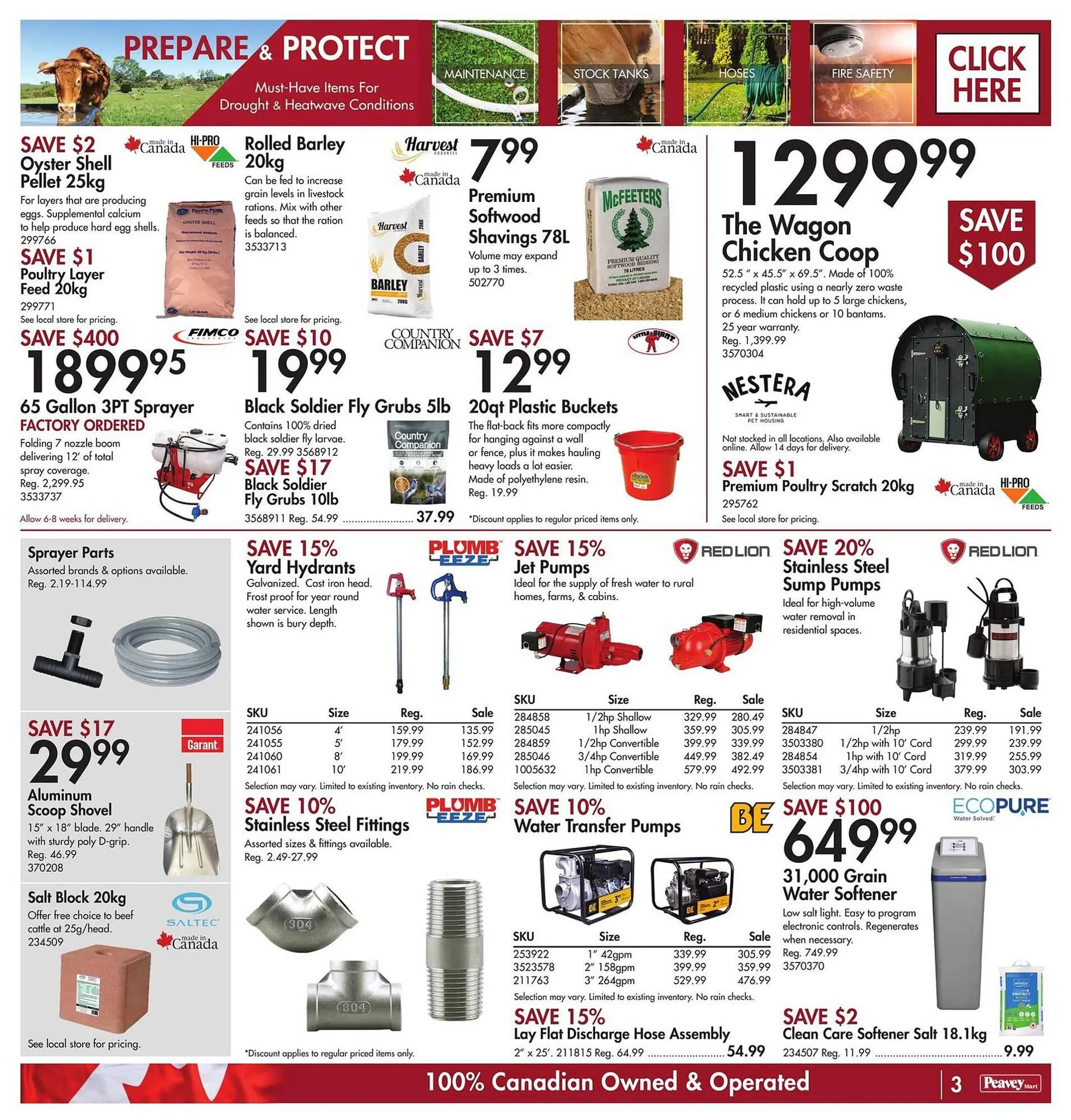 Peavey Mart flyer from July 1 to July 31 2024 - flyer page 6