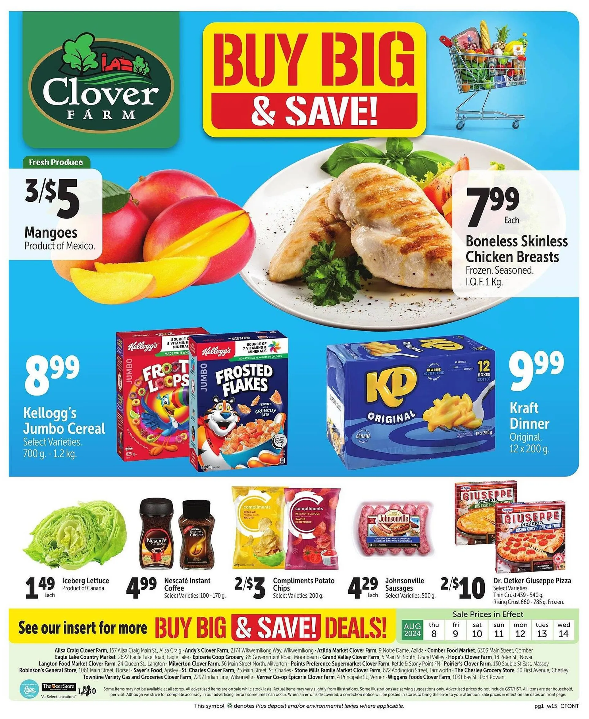 Clover Farm flyer - 1