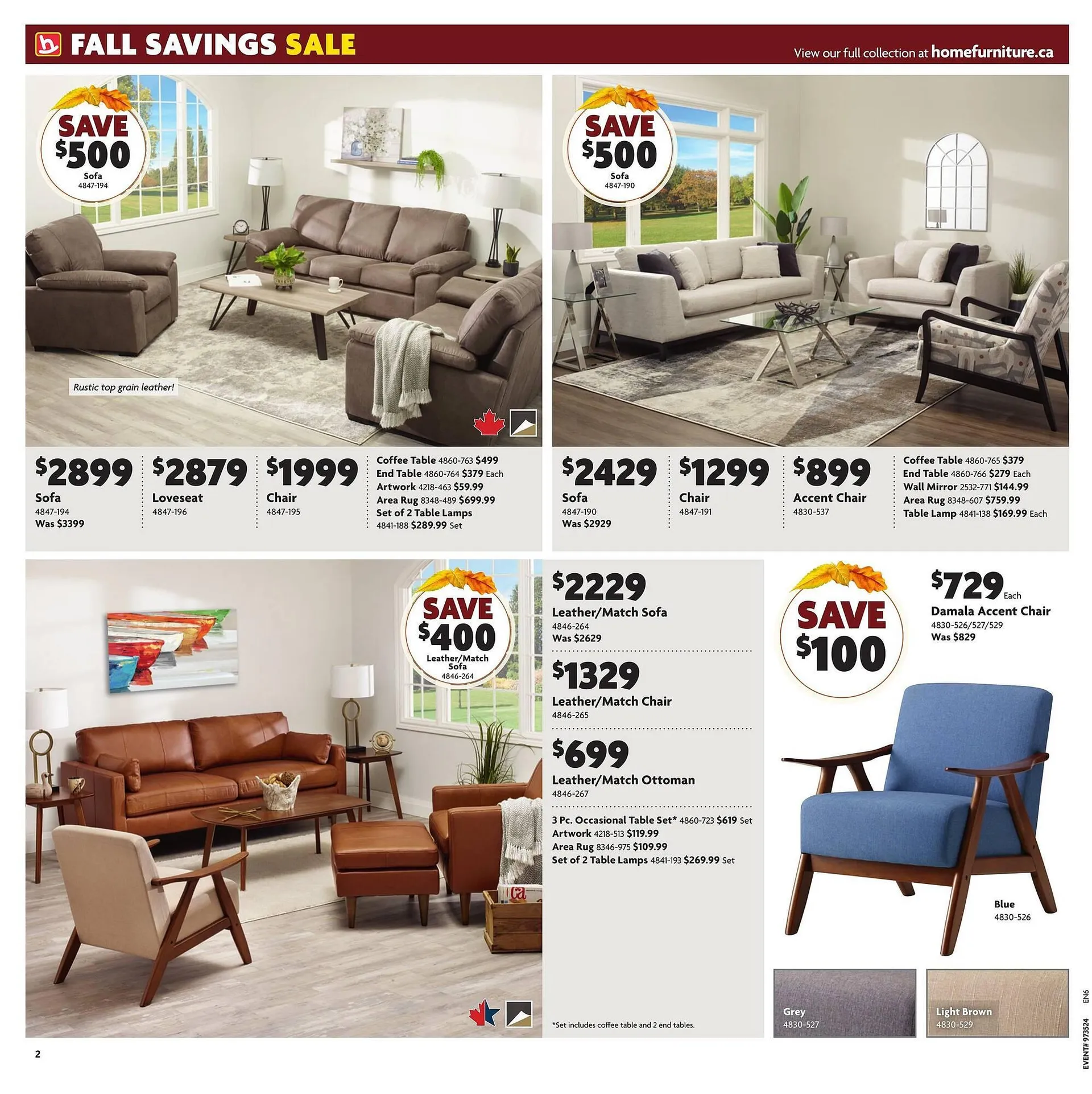 Home Furniture flyer - 2