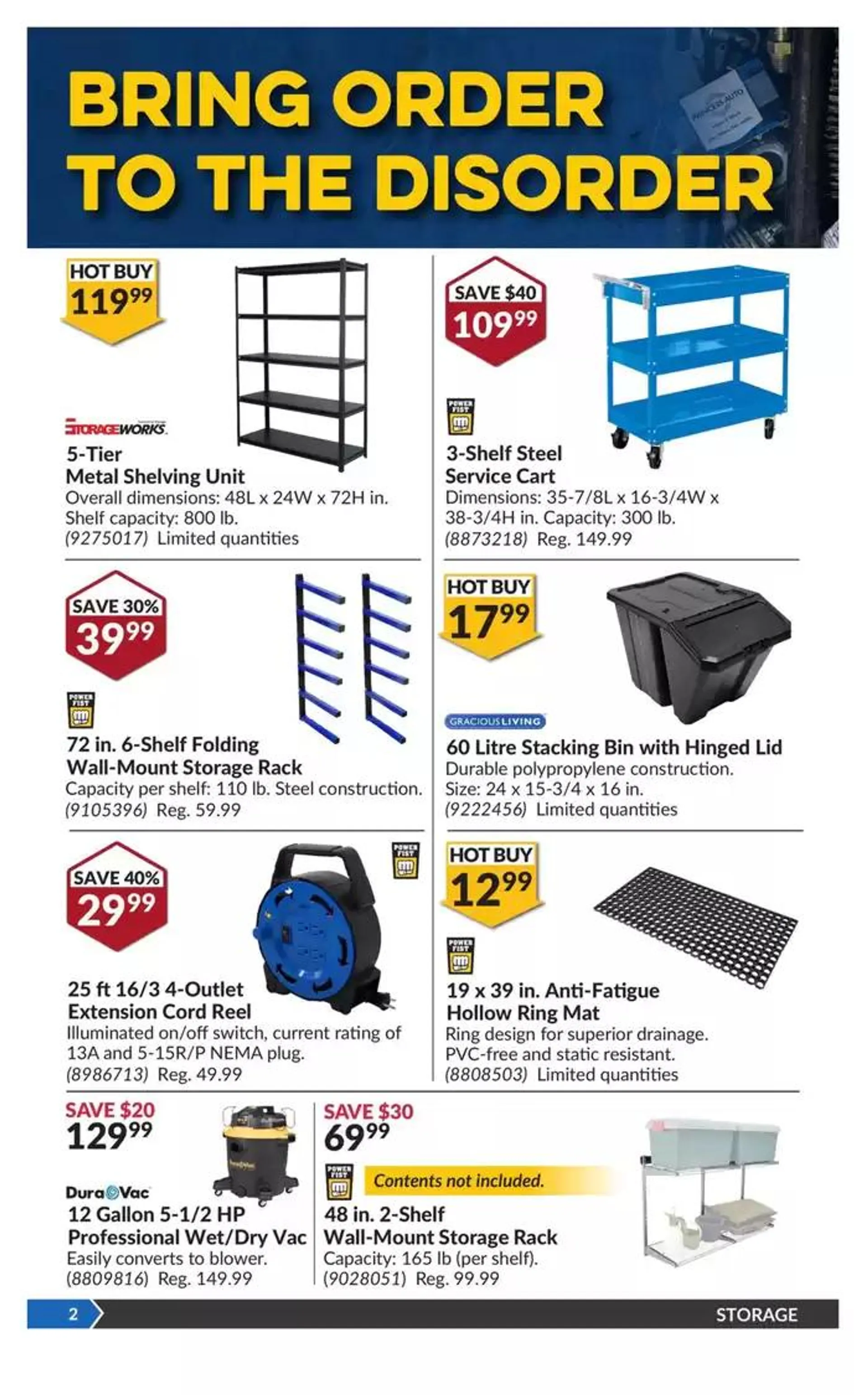 Current bargains and offers from December 31 to January 12 2025 - flyer page 6