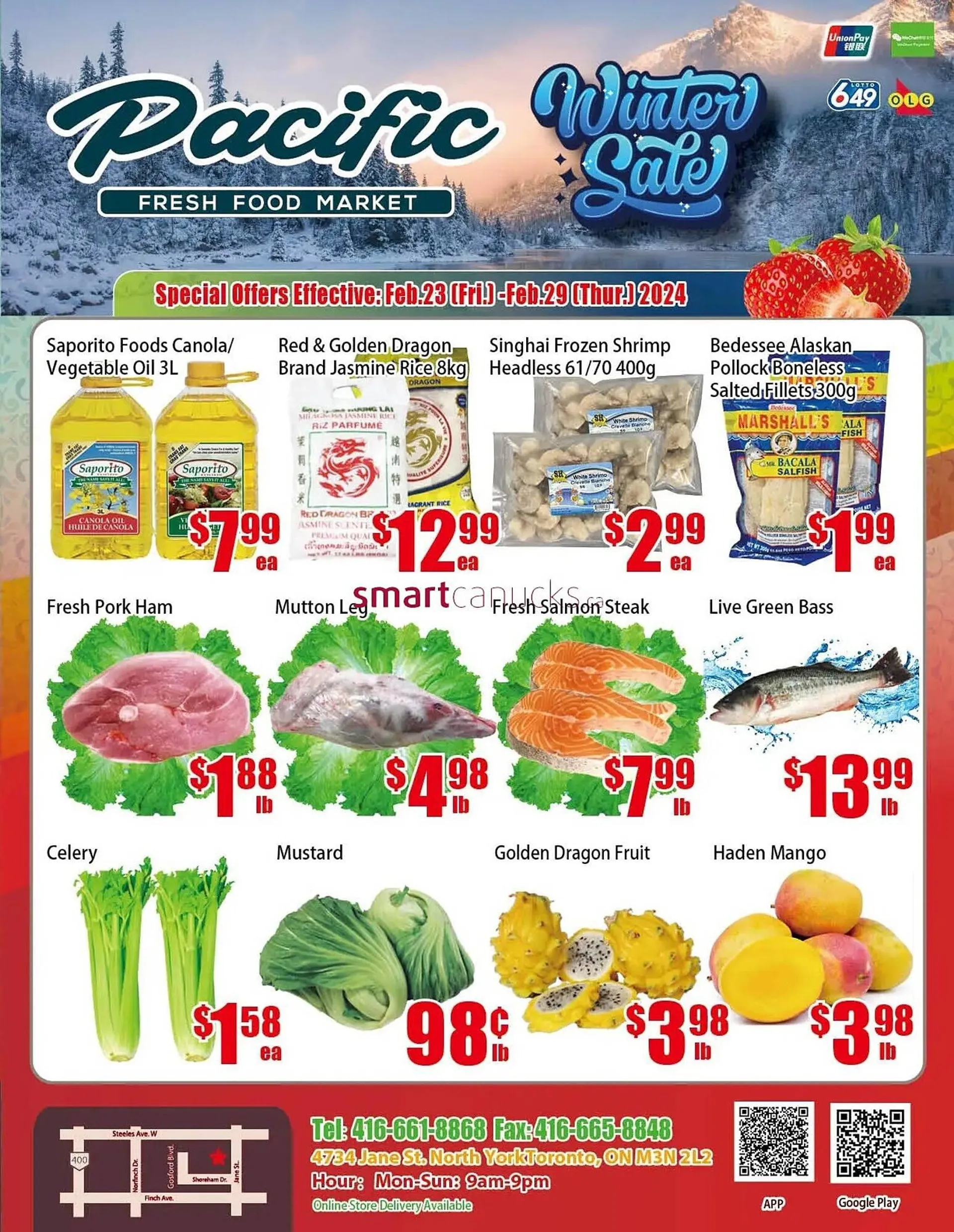 New Pacific Supermarket flyer from February 23 to February 29 2024 - flyer page 