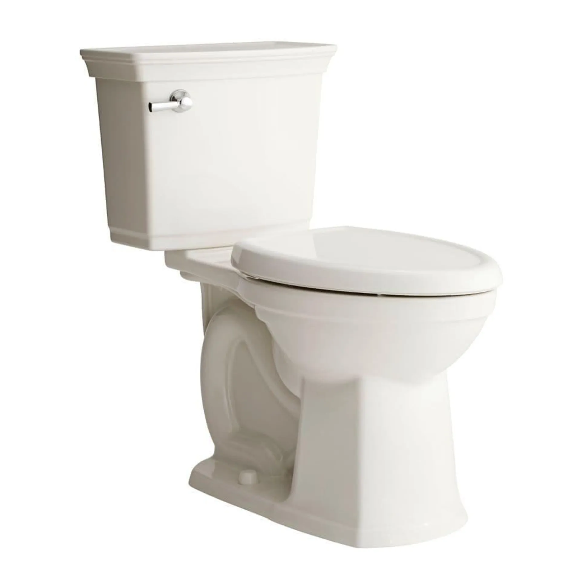 Optum Vormax 4.8L Single Flush Right Height Elongated 2-Piece Toilet in White