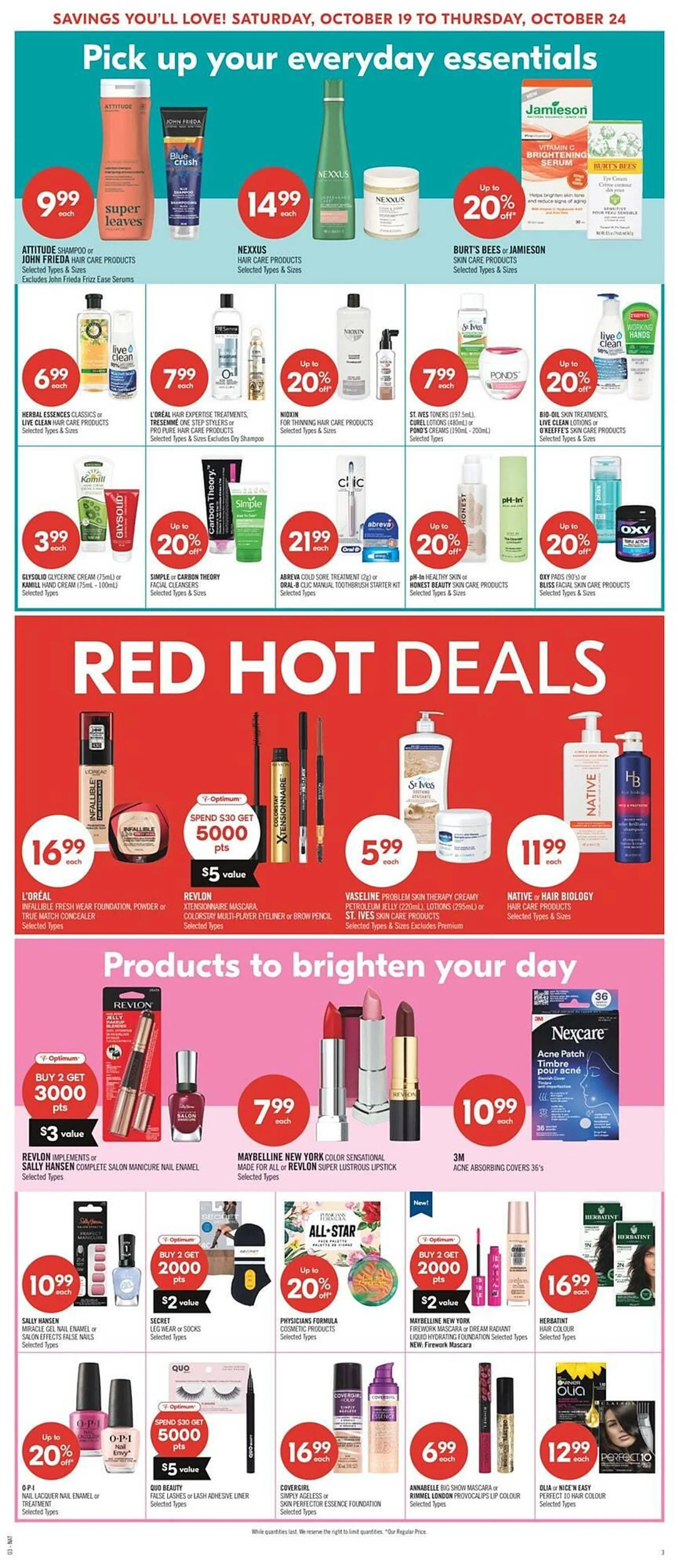 Shoppers Drug Mart flyer from October 17 to October 24 2024 - flyer page 12