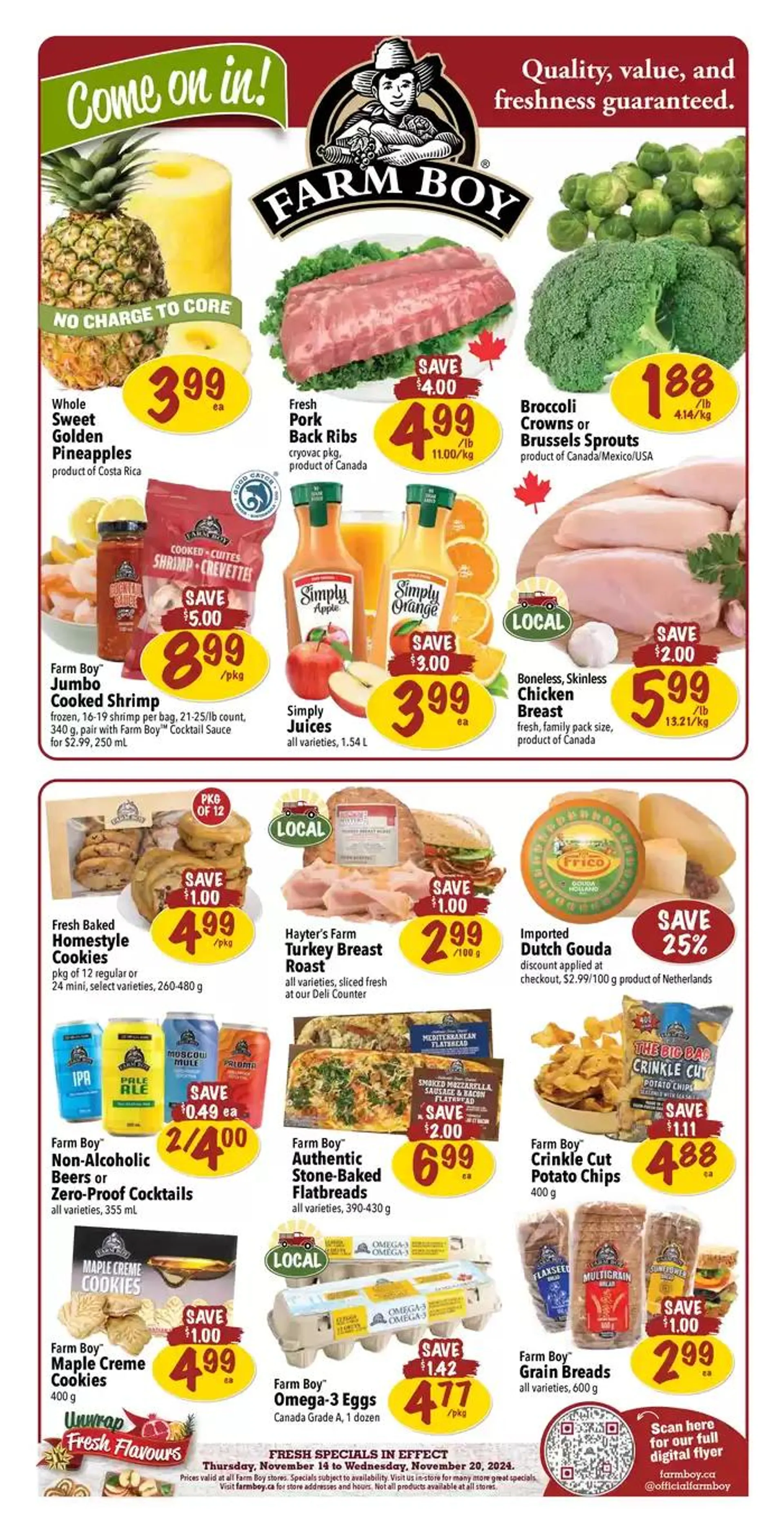 Farm Boy weekly flyer - 1