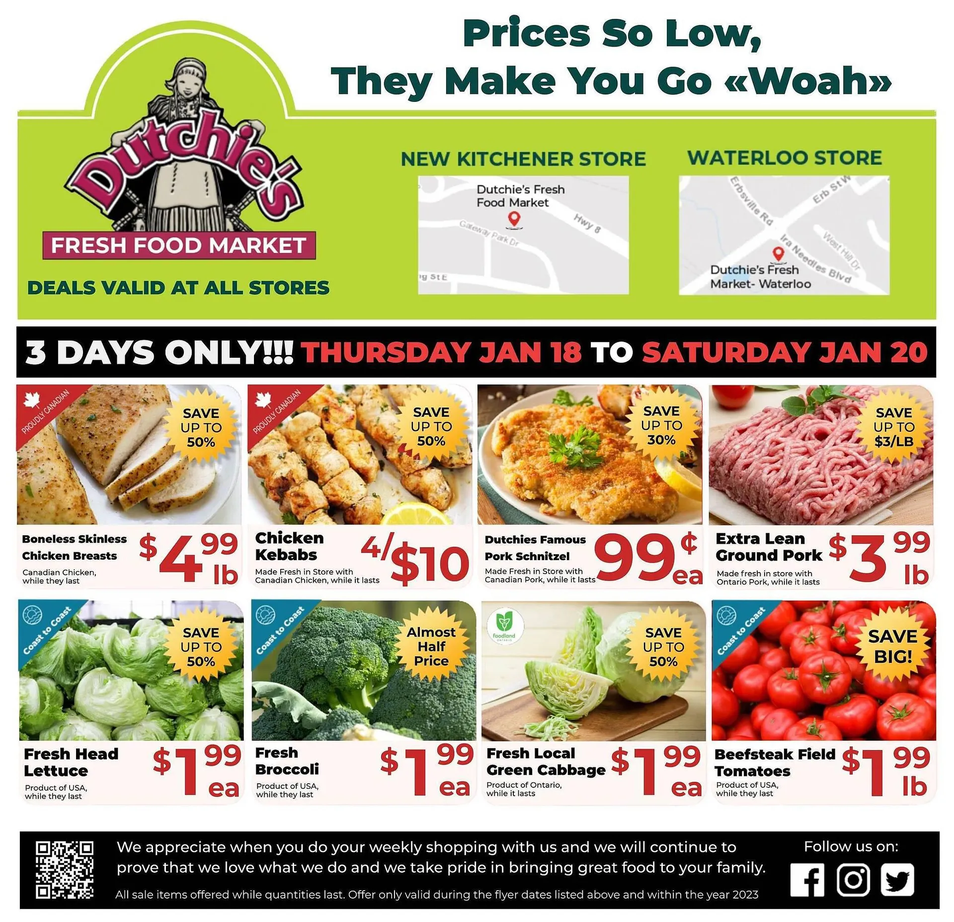 Dutchies Fresh Market flyer from January 18 to January 24 2024 - flyer page 2