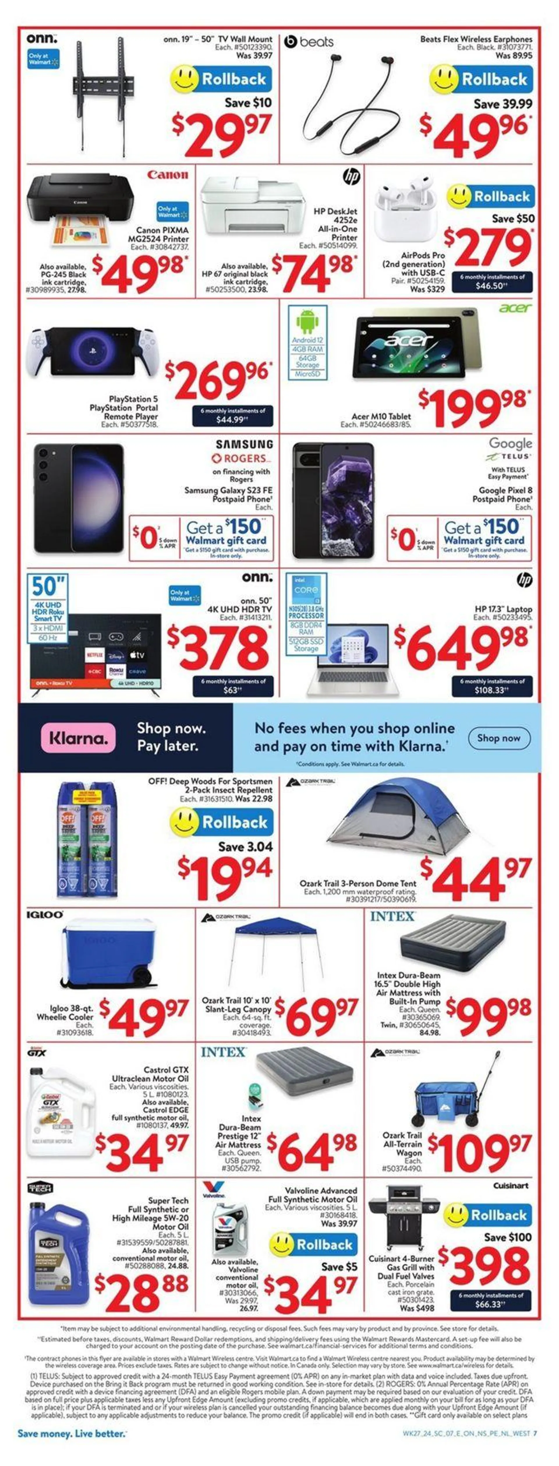 Walmart flyer from July 25 to July 31 2024 - flyer page 3