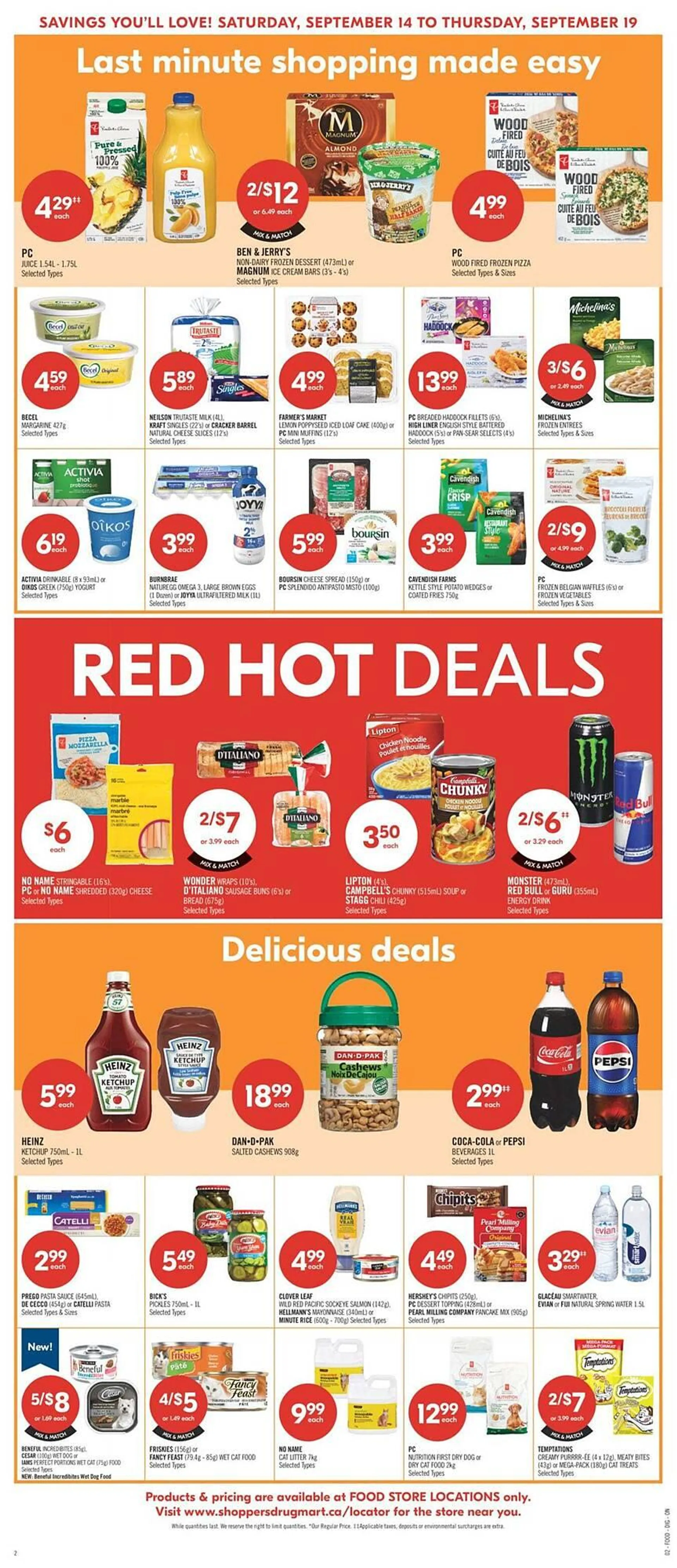 Shoppers Drug Mart flyer from September 14 to September 20 2024 - flyer page 8