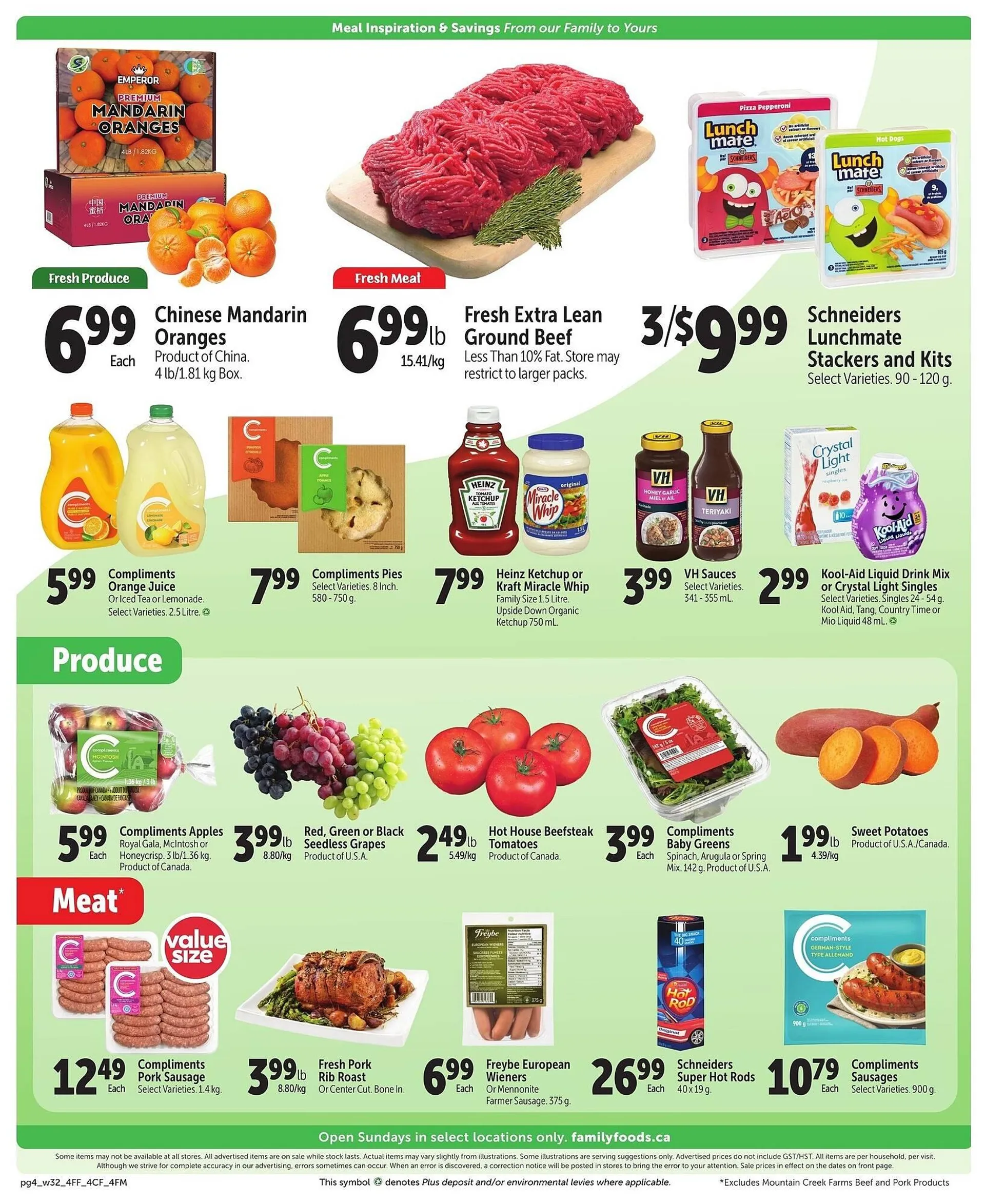 Clover Farm flyer from December 2 to December 24 2024 - flyer page 4