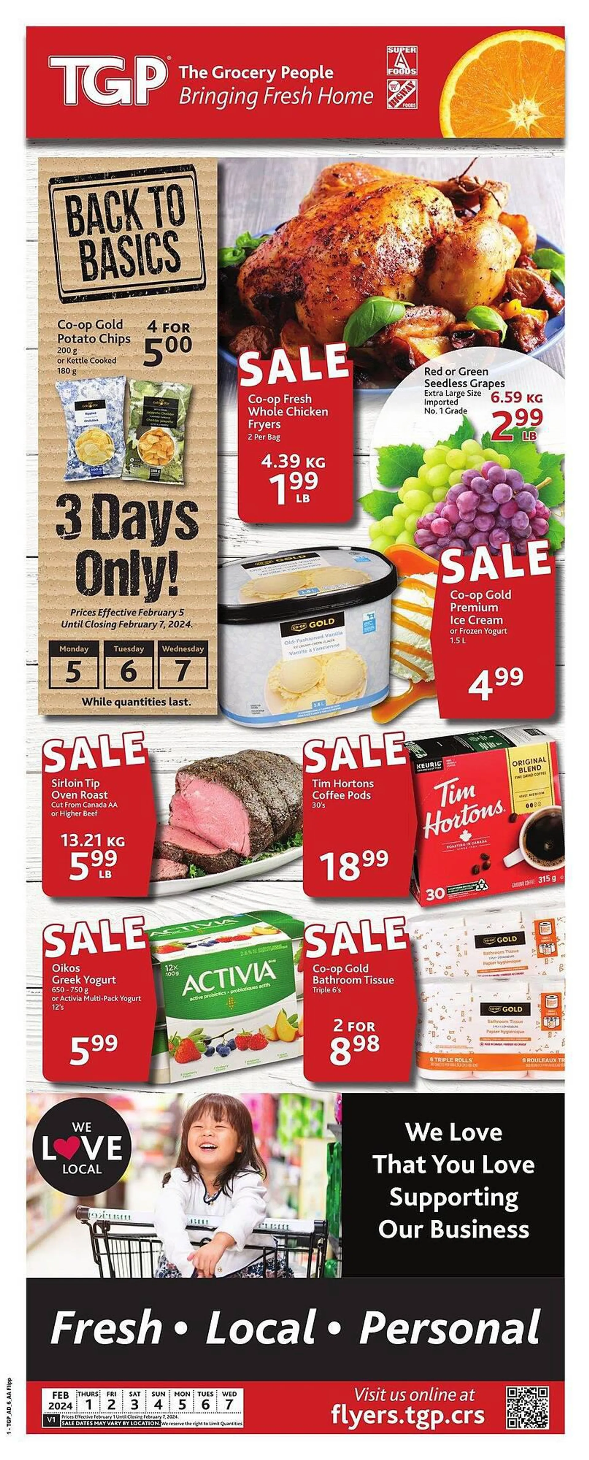 TGP The Grocery People flyer from January 30 to February 11 2024 - flyer page 