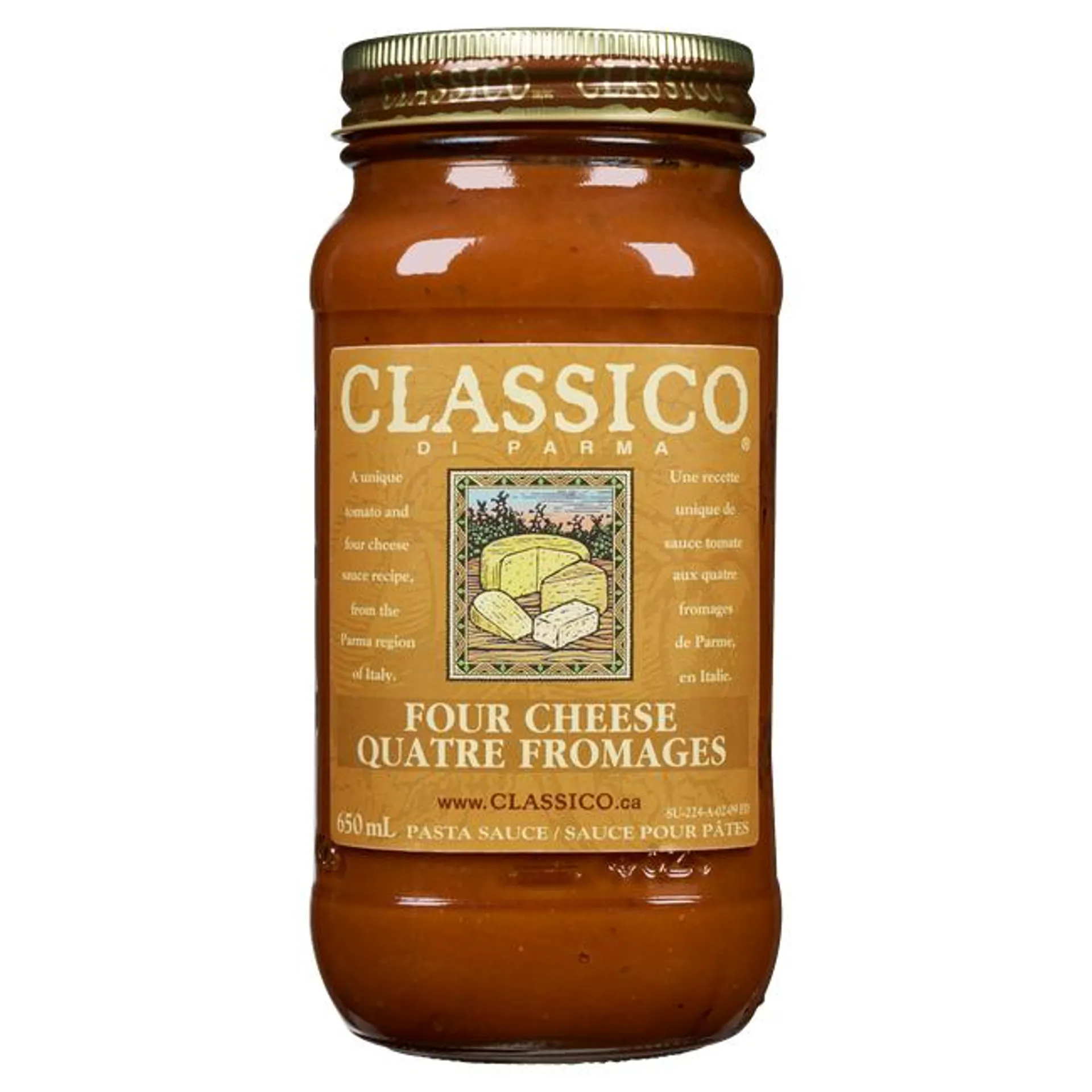 Classico Di Parma Four Cheese Pasta Sauce 650 Ml