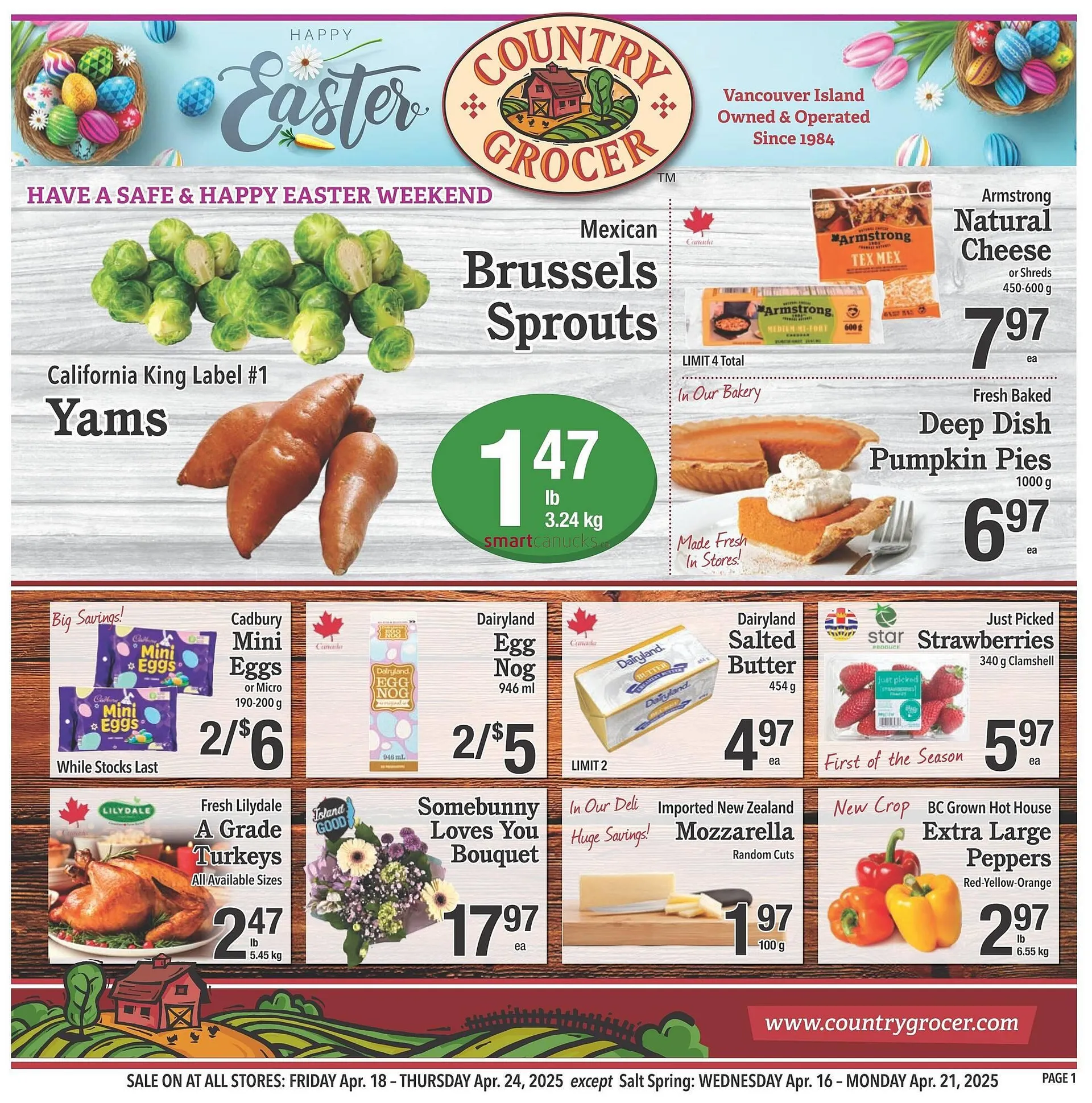 Country Grocer flyer - 1
