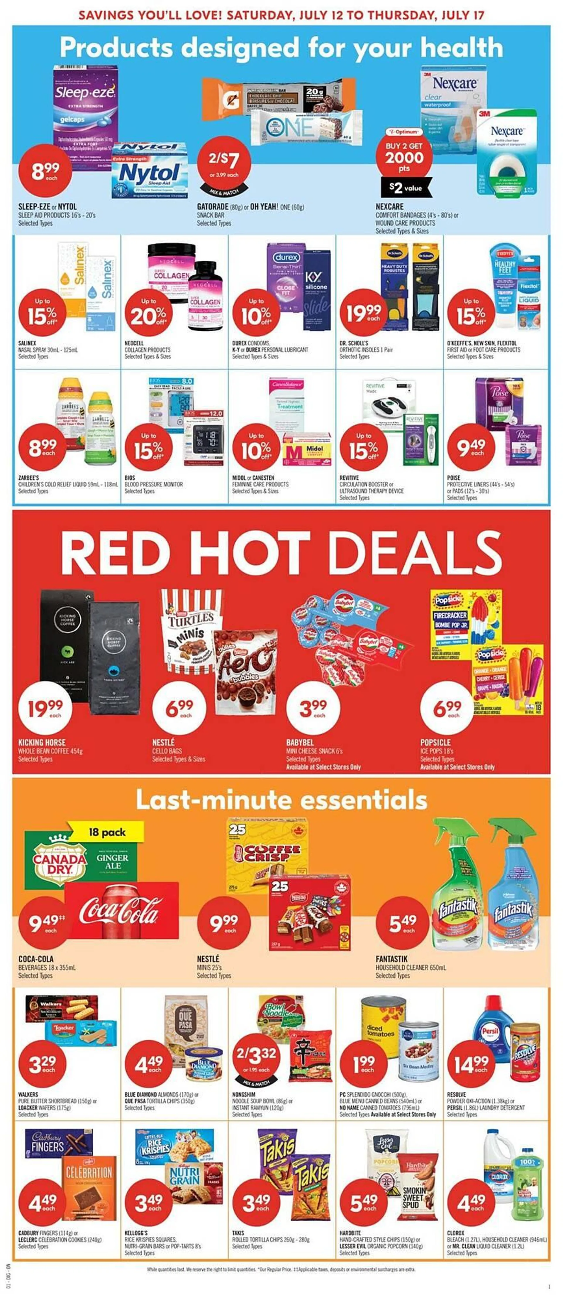 Shoppers Drug Mart flyer from July 10 to July 17 2025 - flyer page 16