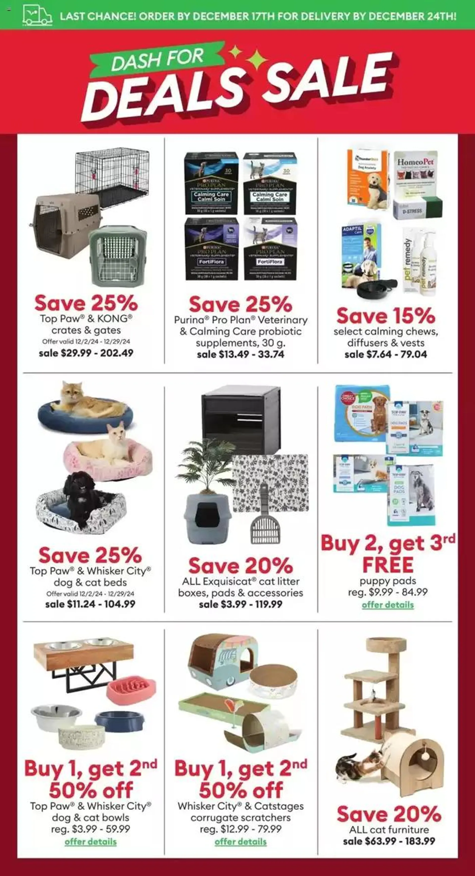 Petsmart weekly flyer from December 12 to December 25 2024 - flyer page 4