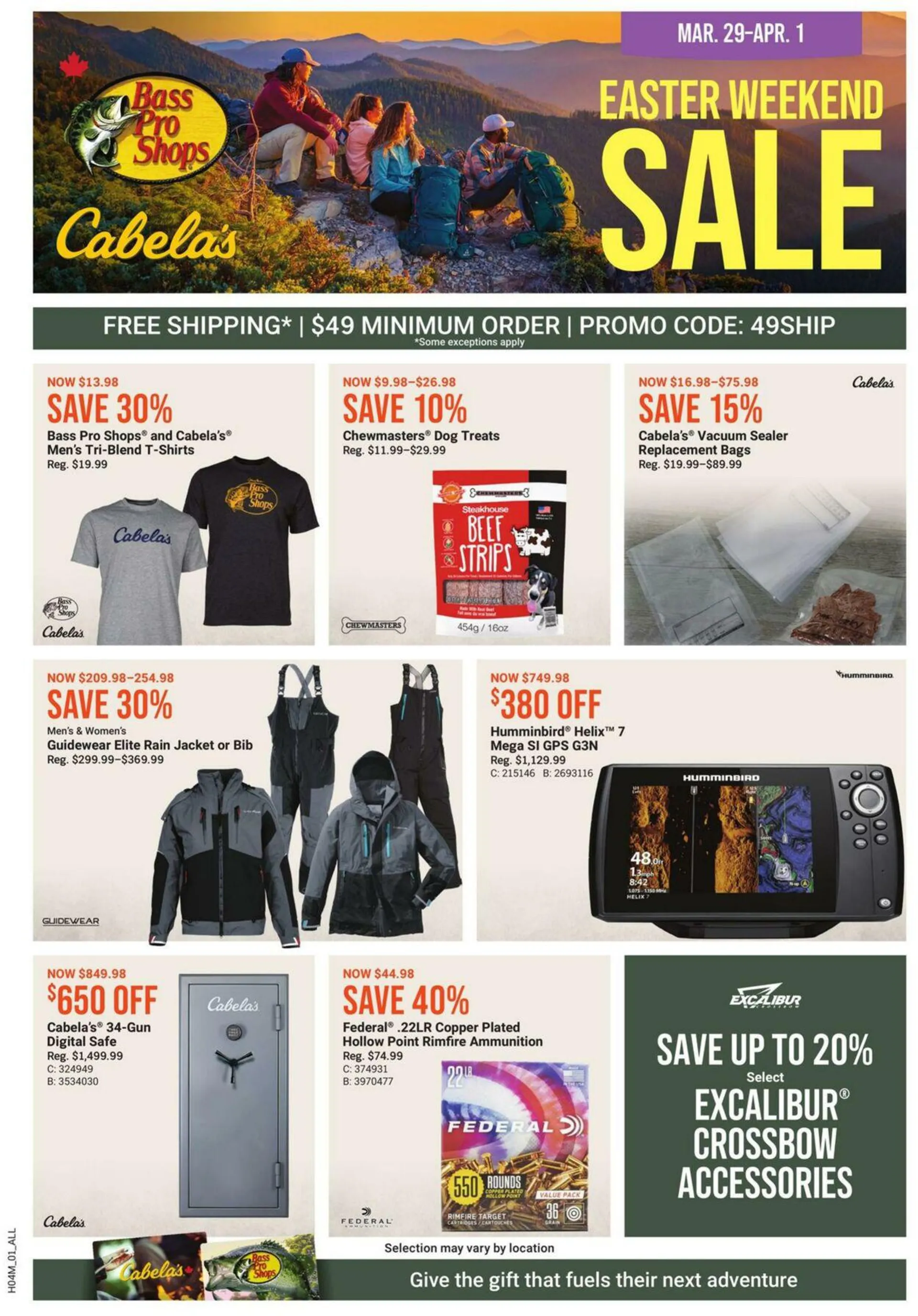 Bass Pro Current flyer from March 29 to April 1 2024 - flyer page 