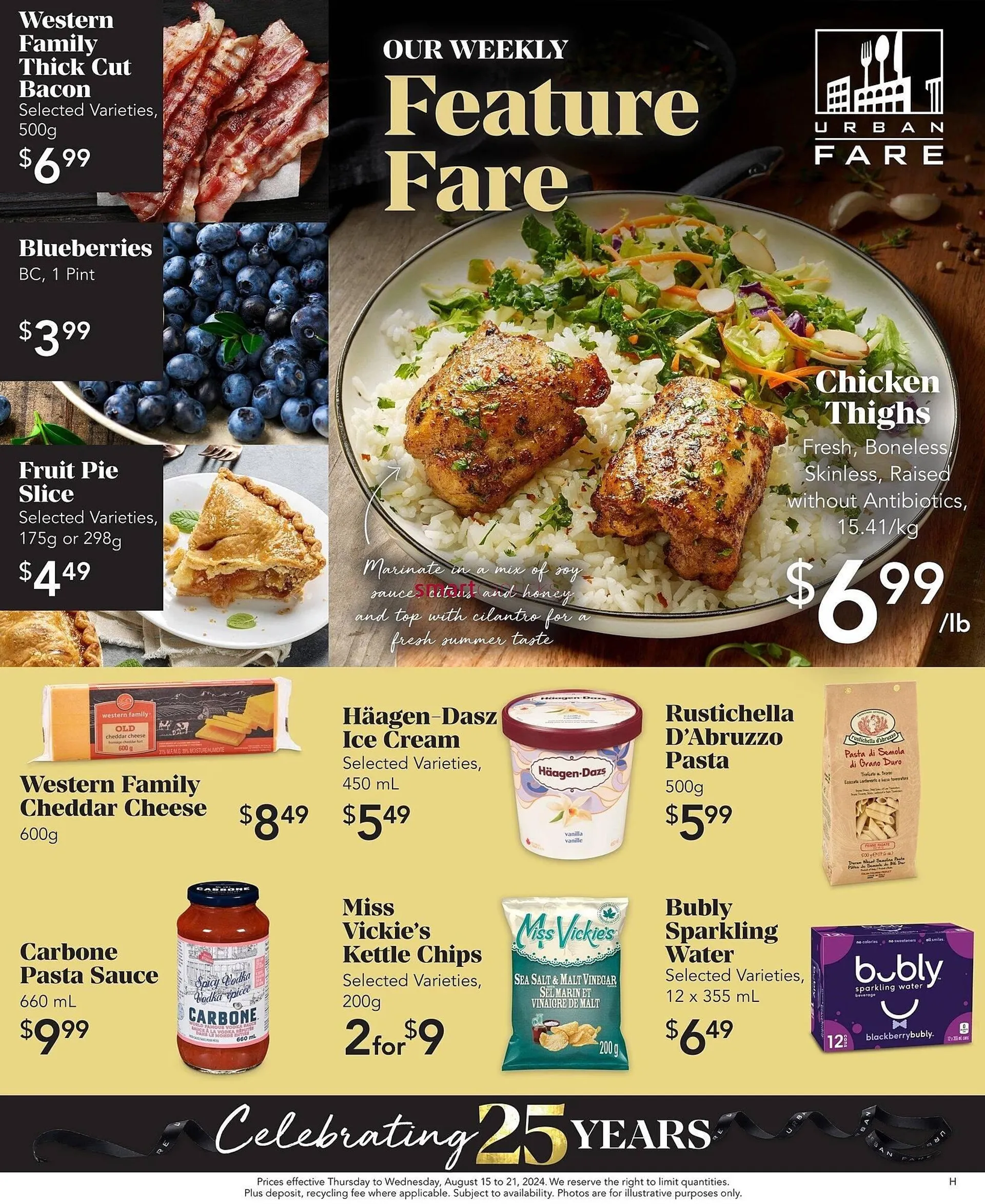 Urban Fare flyer - 1