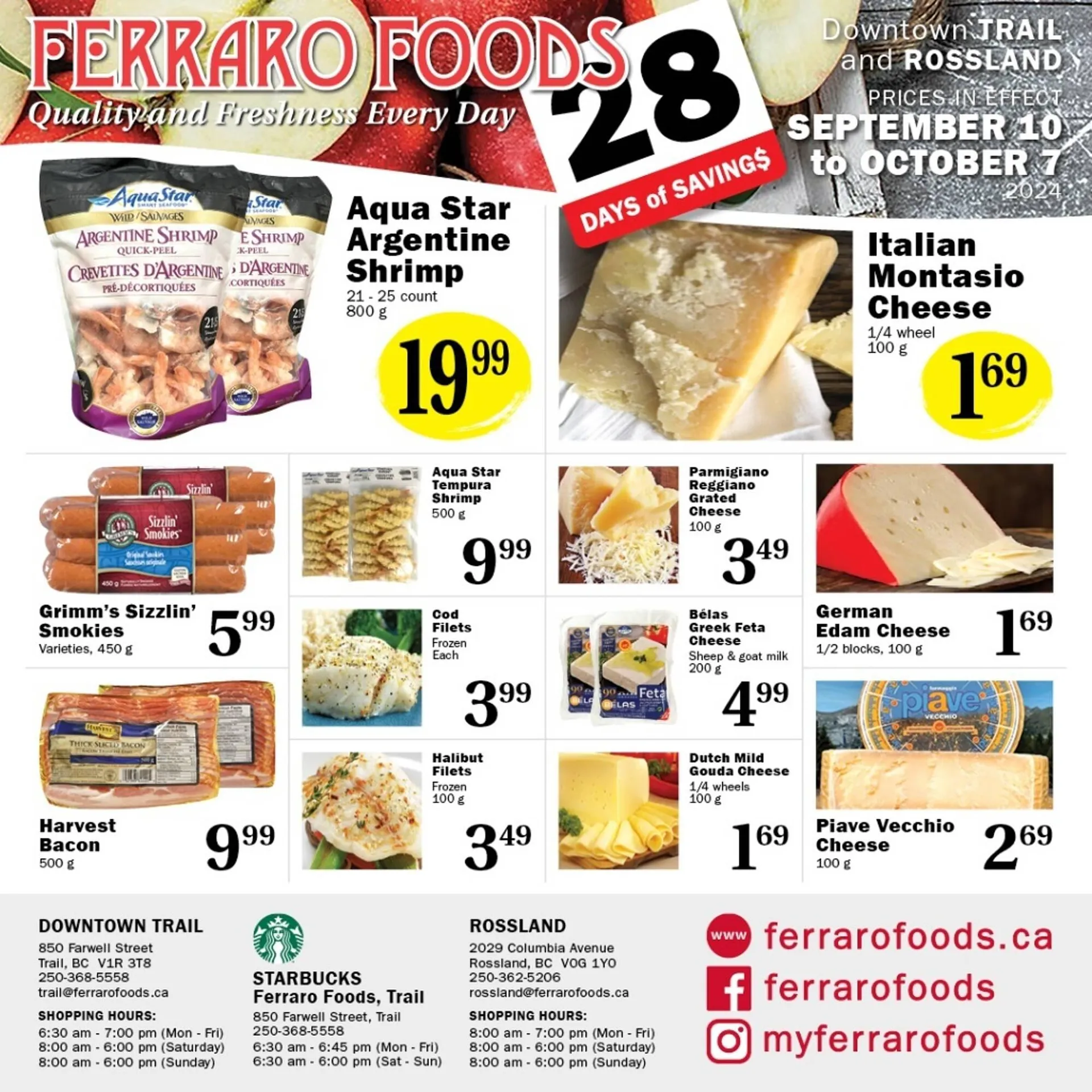 Ferraro Foods flyer - 1