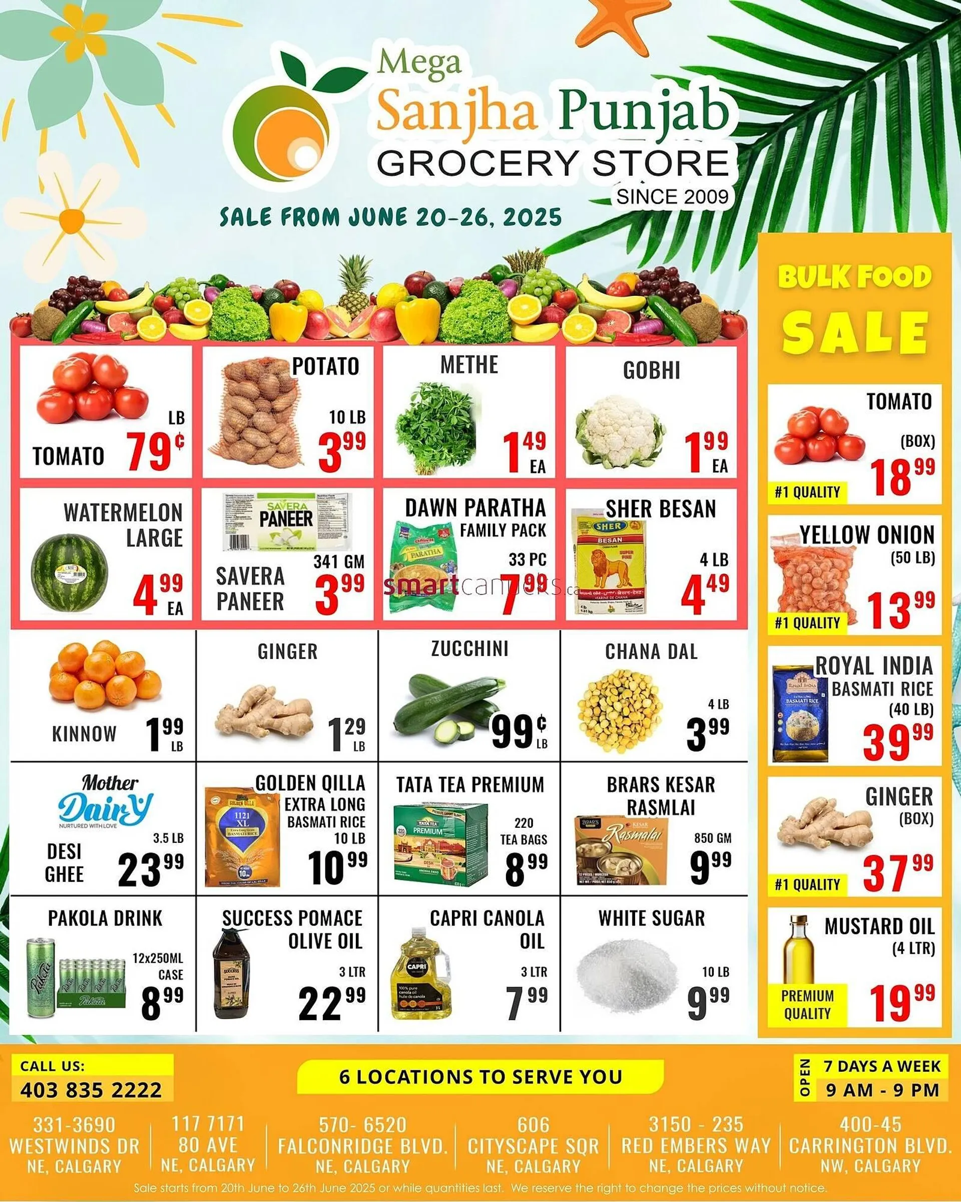 Mega Sanjha Punjab Grocery Store flyer - 1