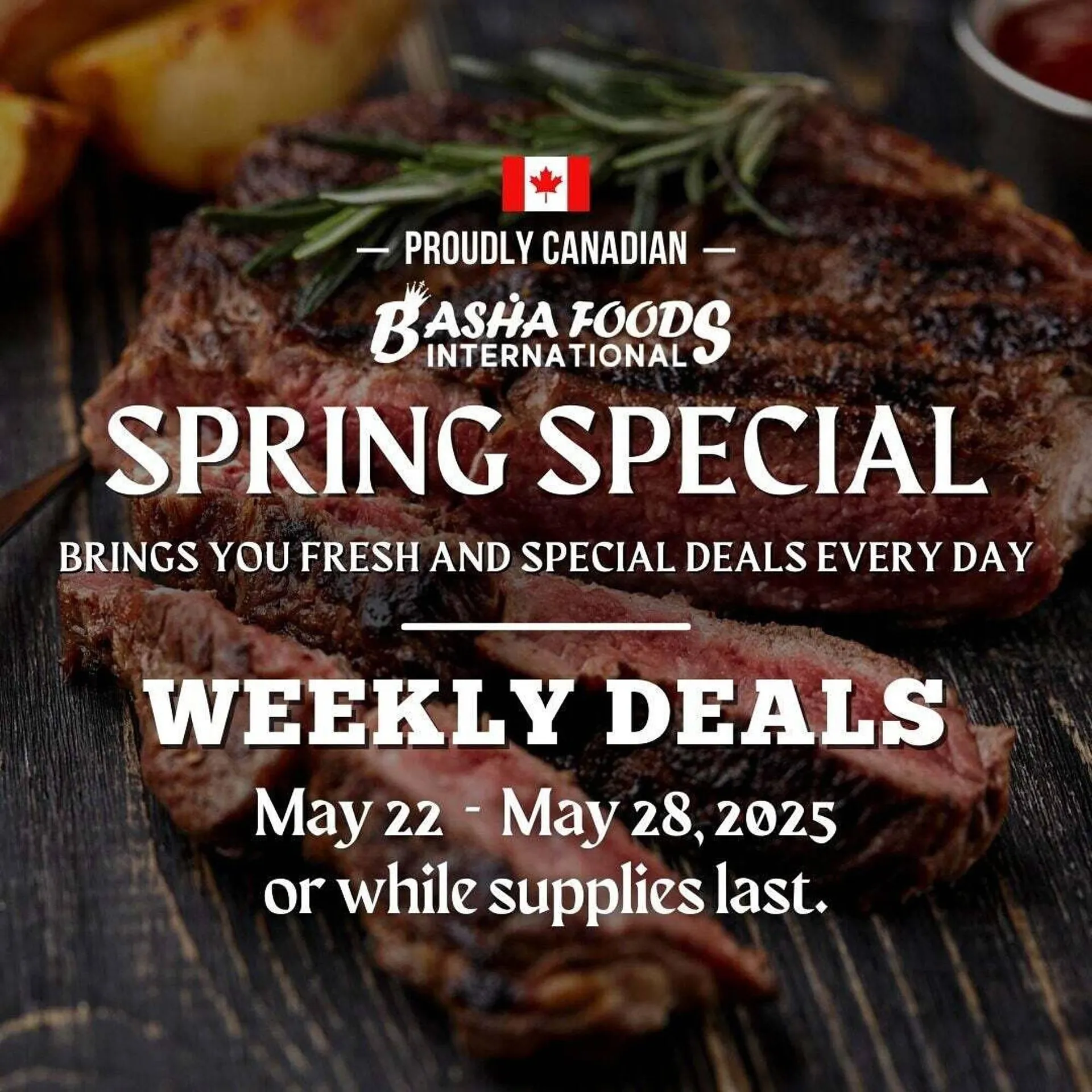 Basha Foods flyer from May 24 to May 30 2025 - flyer page 1