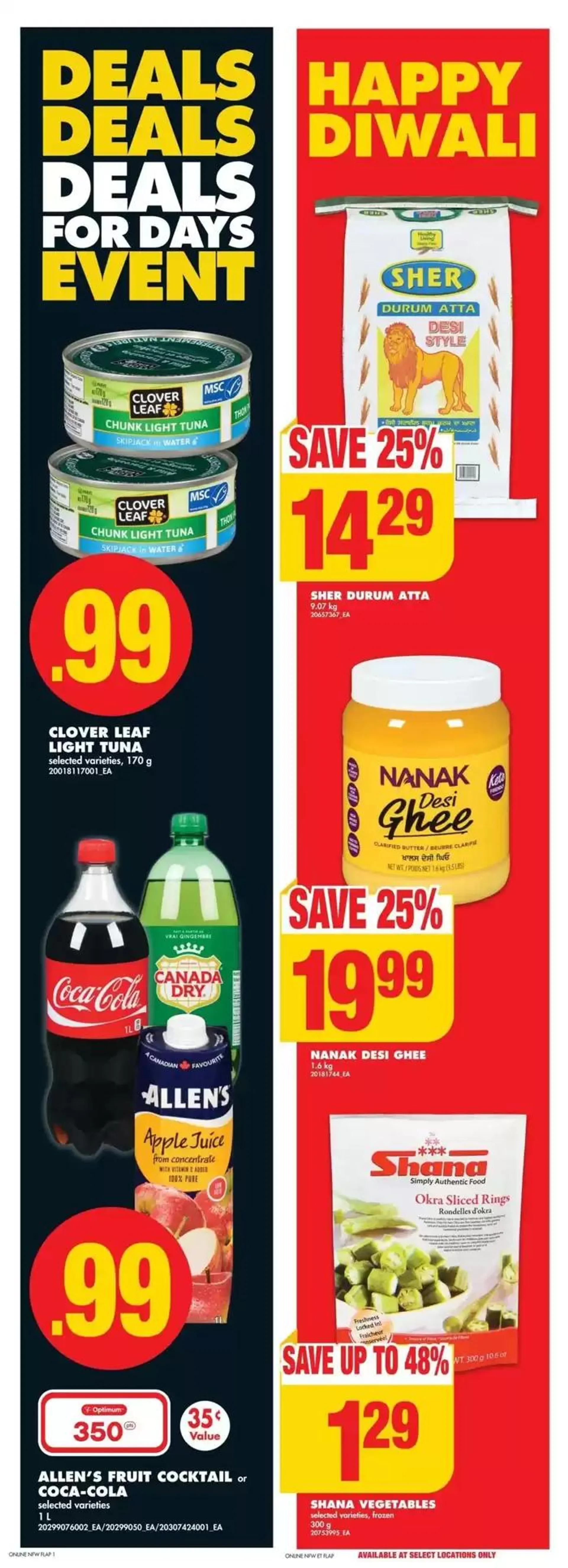 Our best bargains from October 17 to October 23 2024 - flyer page 1