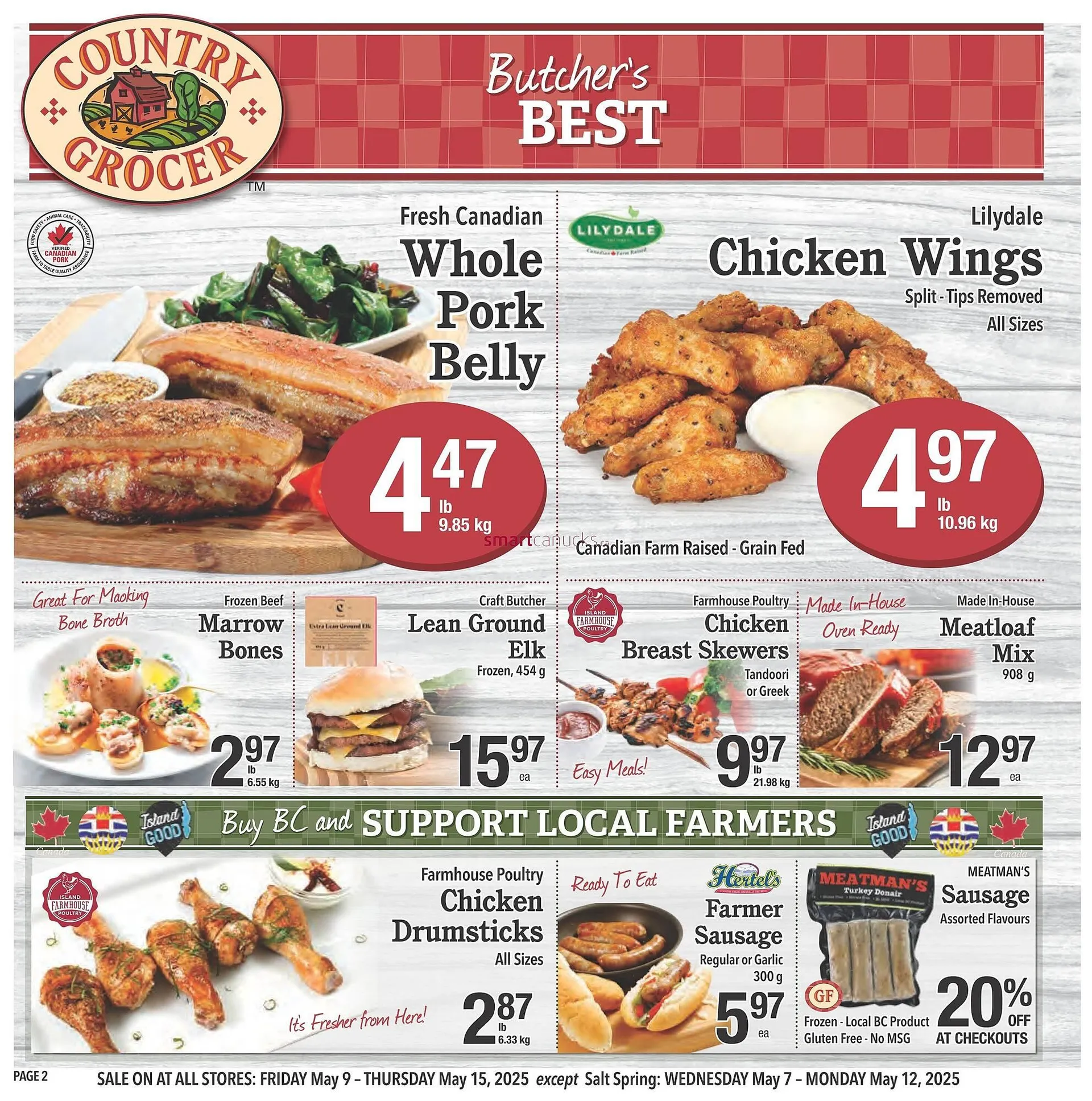 Country Grocer flyer from May 8 to May 14 2025 - flyer page 2