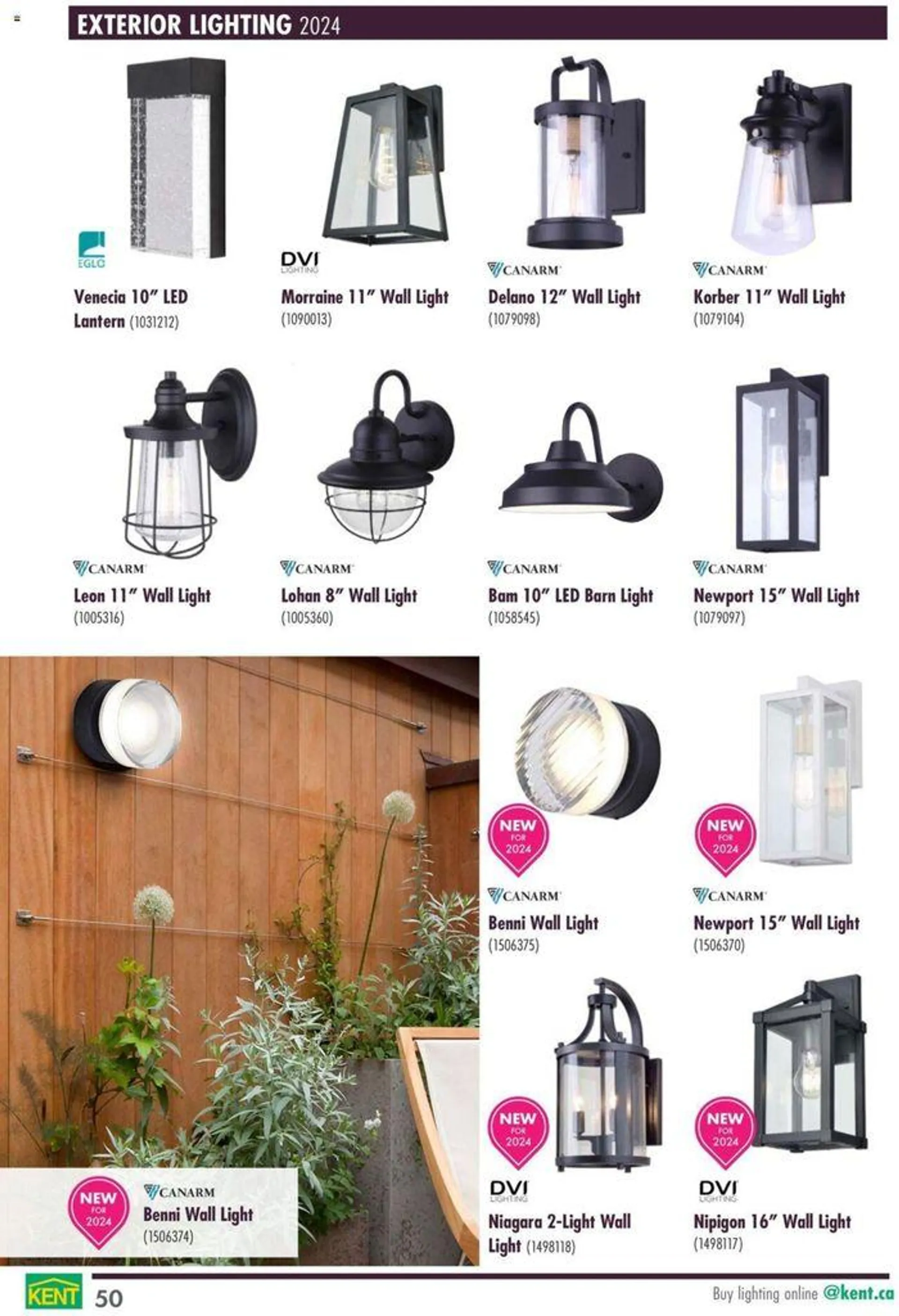 Lighting Catalogue 2024 from April 1 to December 31 2024 - flyer page 44