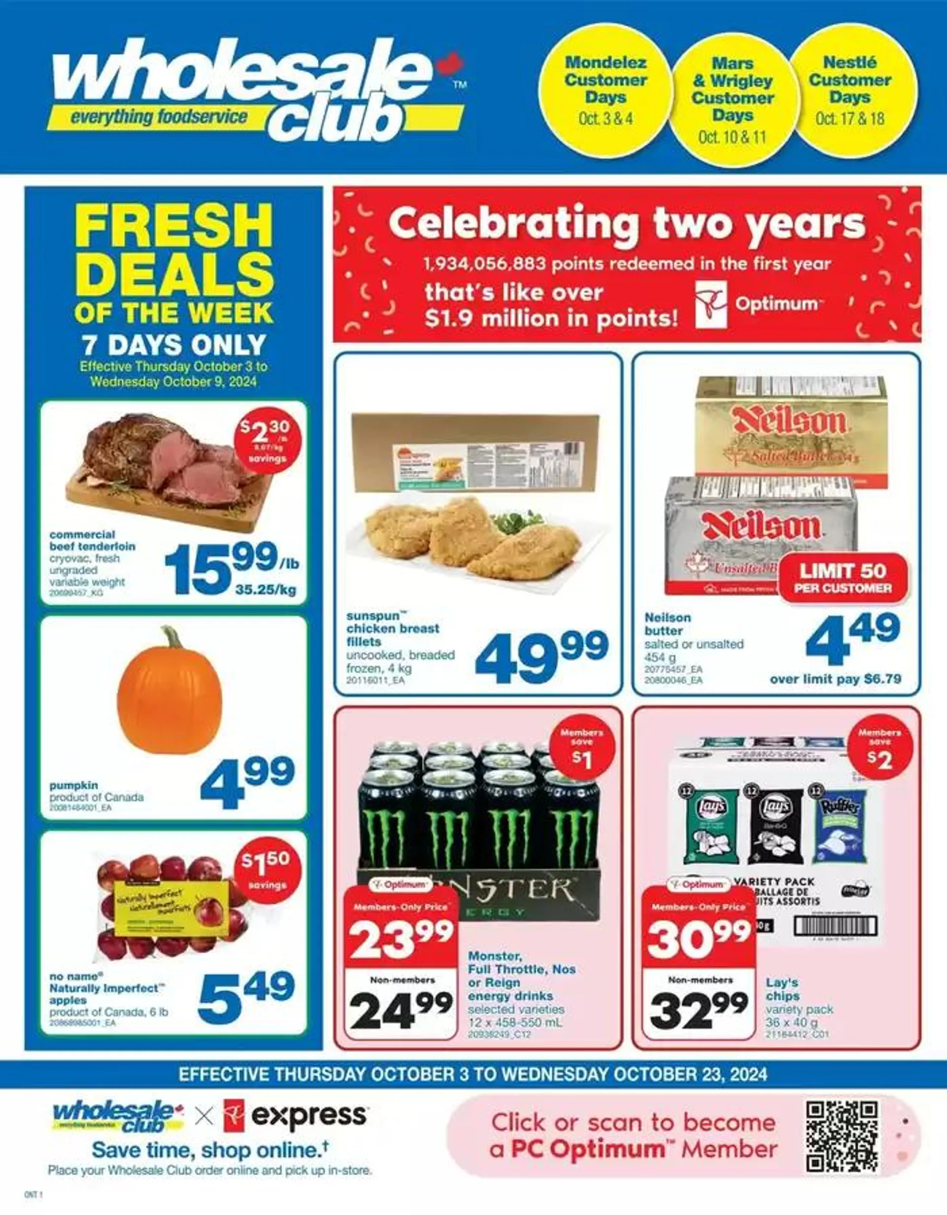 Wholesale Club Weekly ad - 1