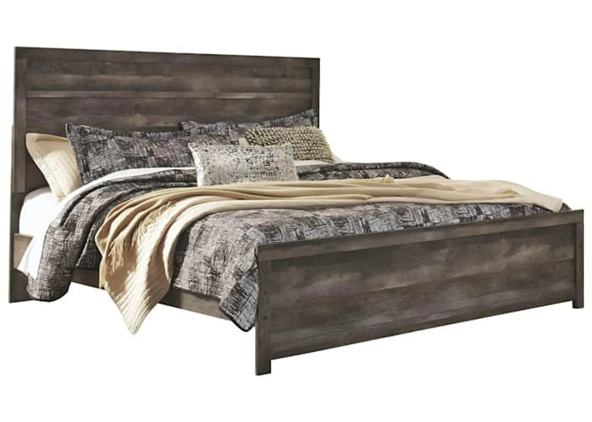 Wynnlow Panel Bed - Gray - King