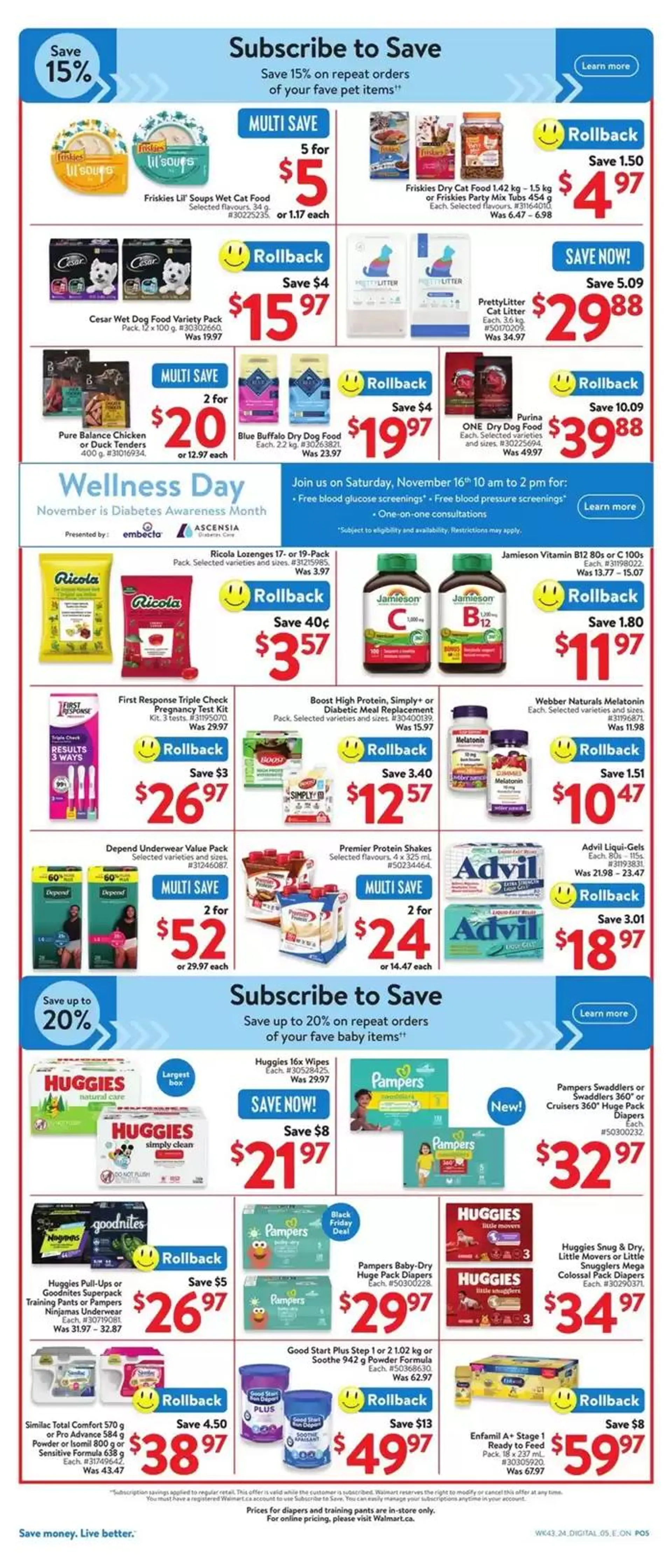 Walmart flyer from November 14 to November 20 2024 - flyer page 2