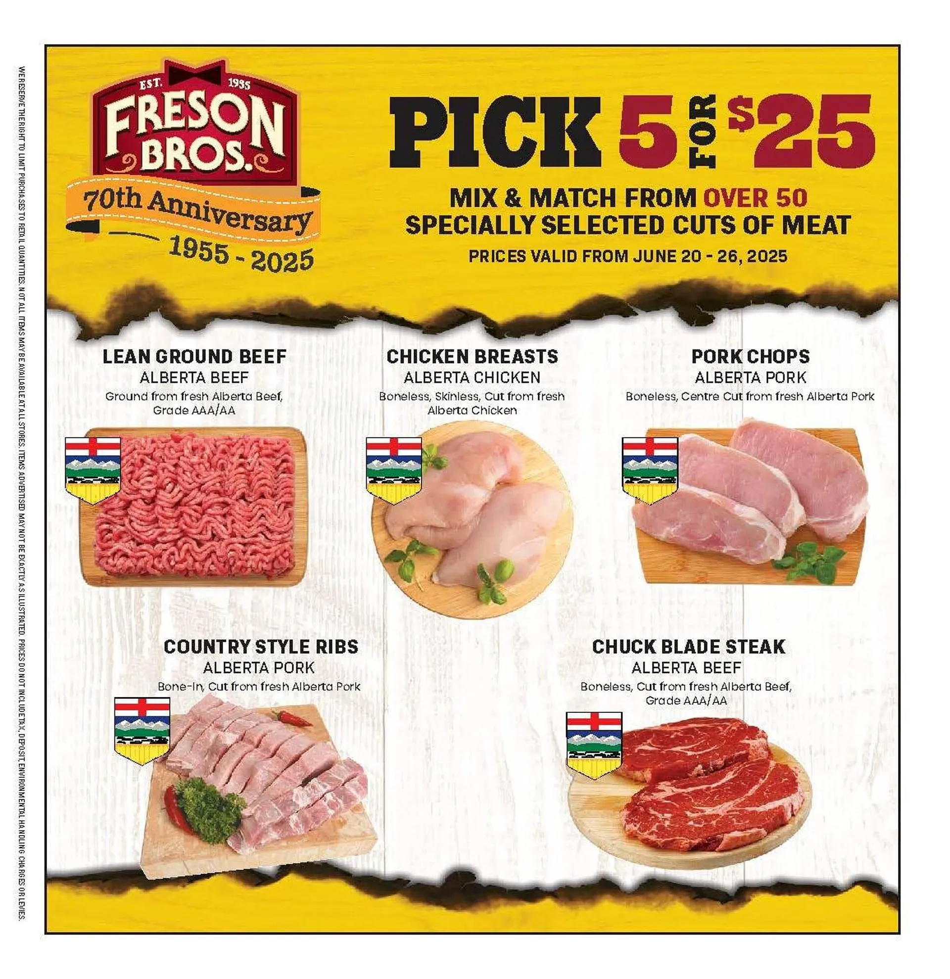 Freson Bros flyer - 1