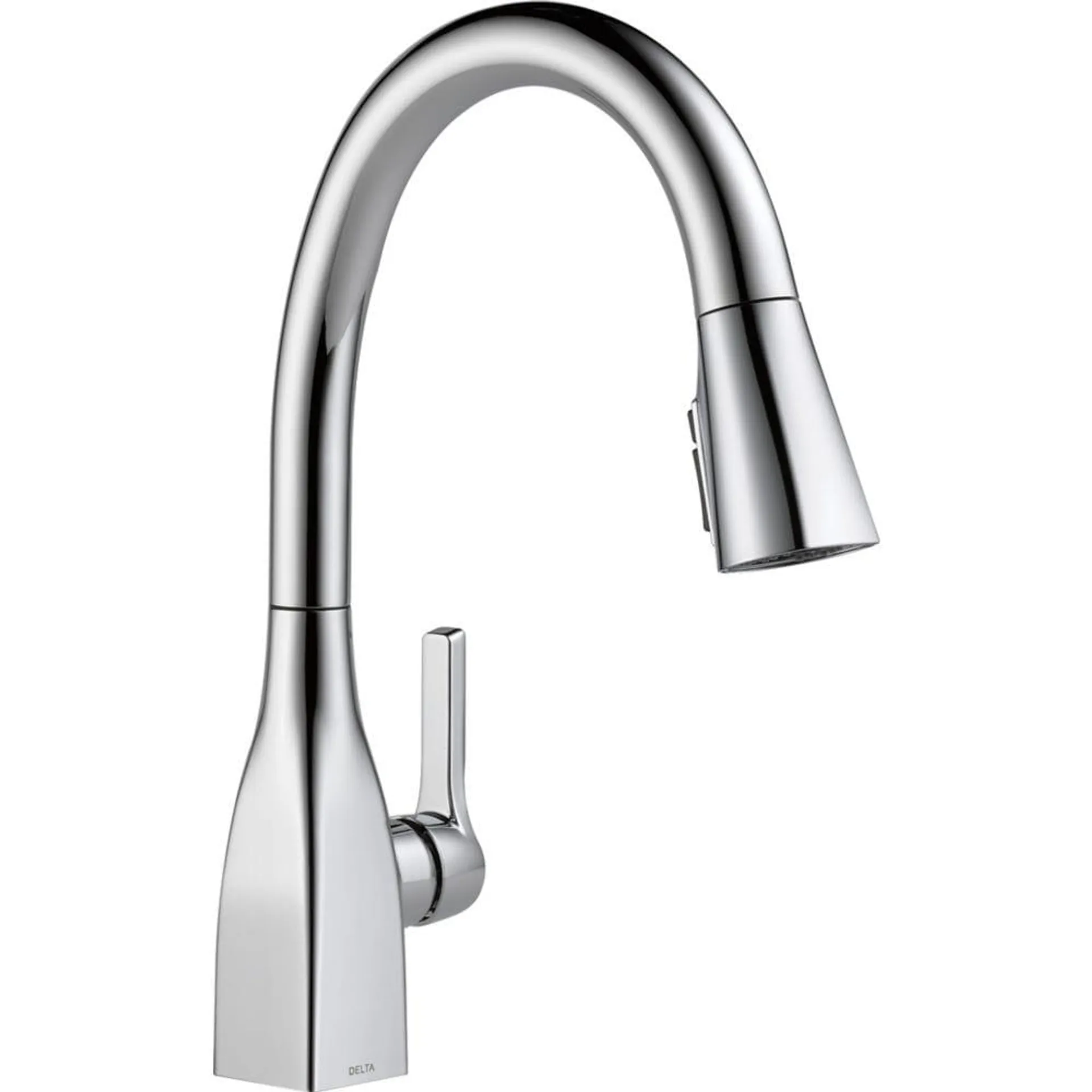 Mateo Single-Handle Pull-Down Sprayer Kitchen Faucet with ShieldSpray Technology in Chrome