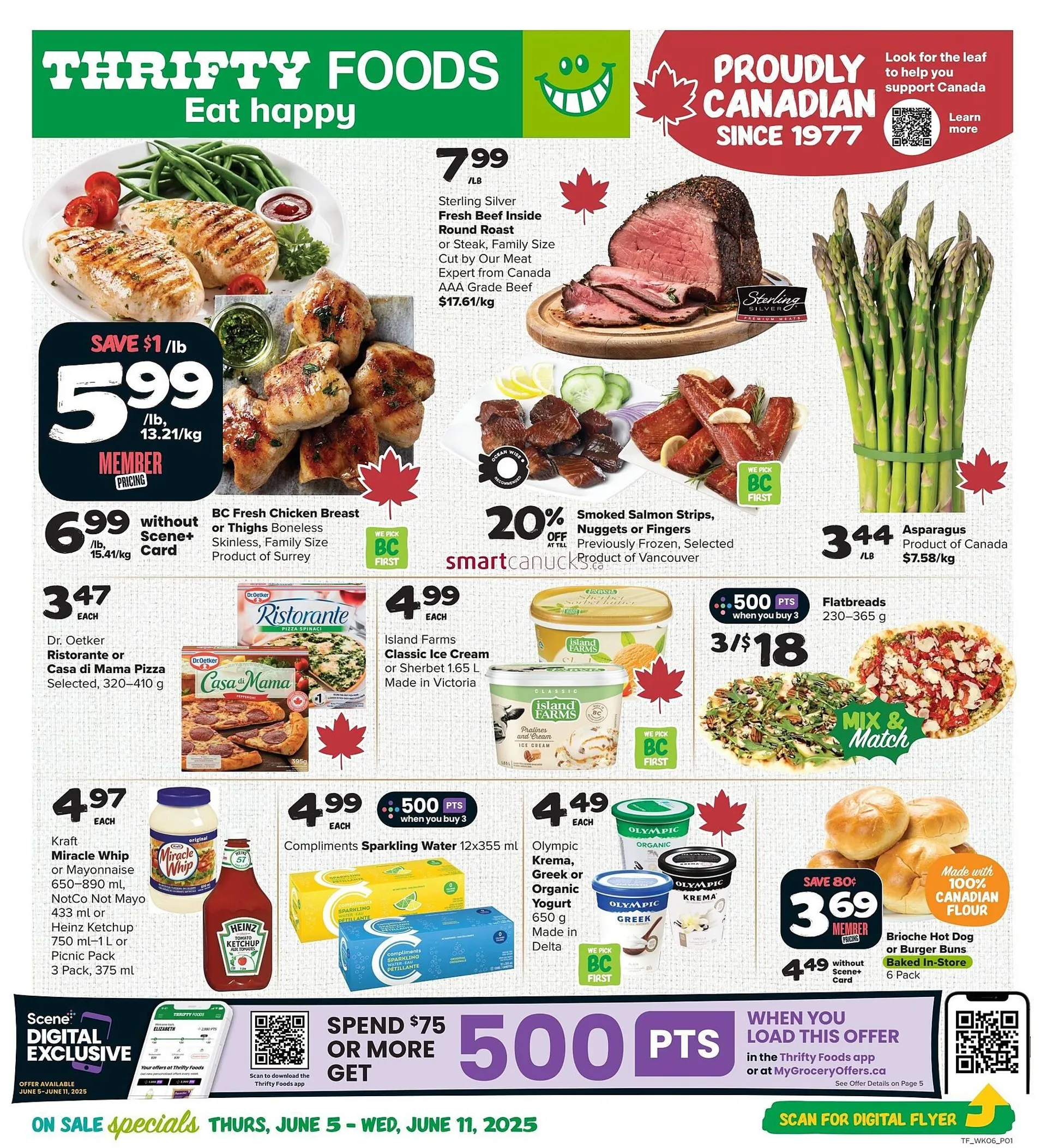 Thrifty Foods flyer from June 4 to June 10 2025 - flyer page 1