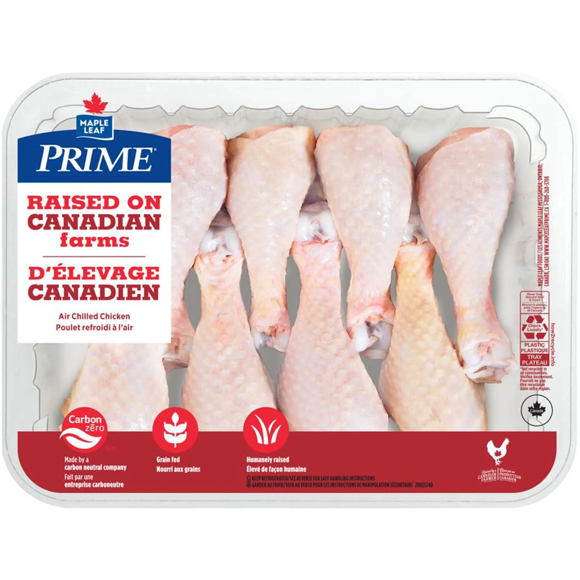 Chicken Drumsticks, Raised on Canadian Farms