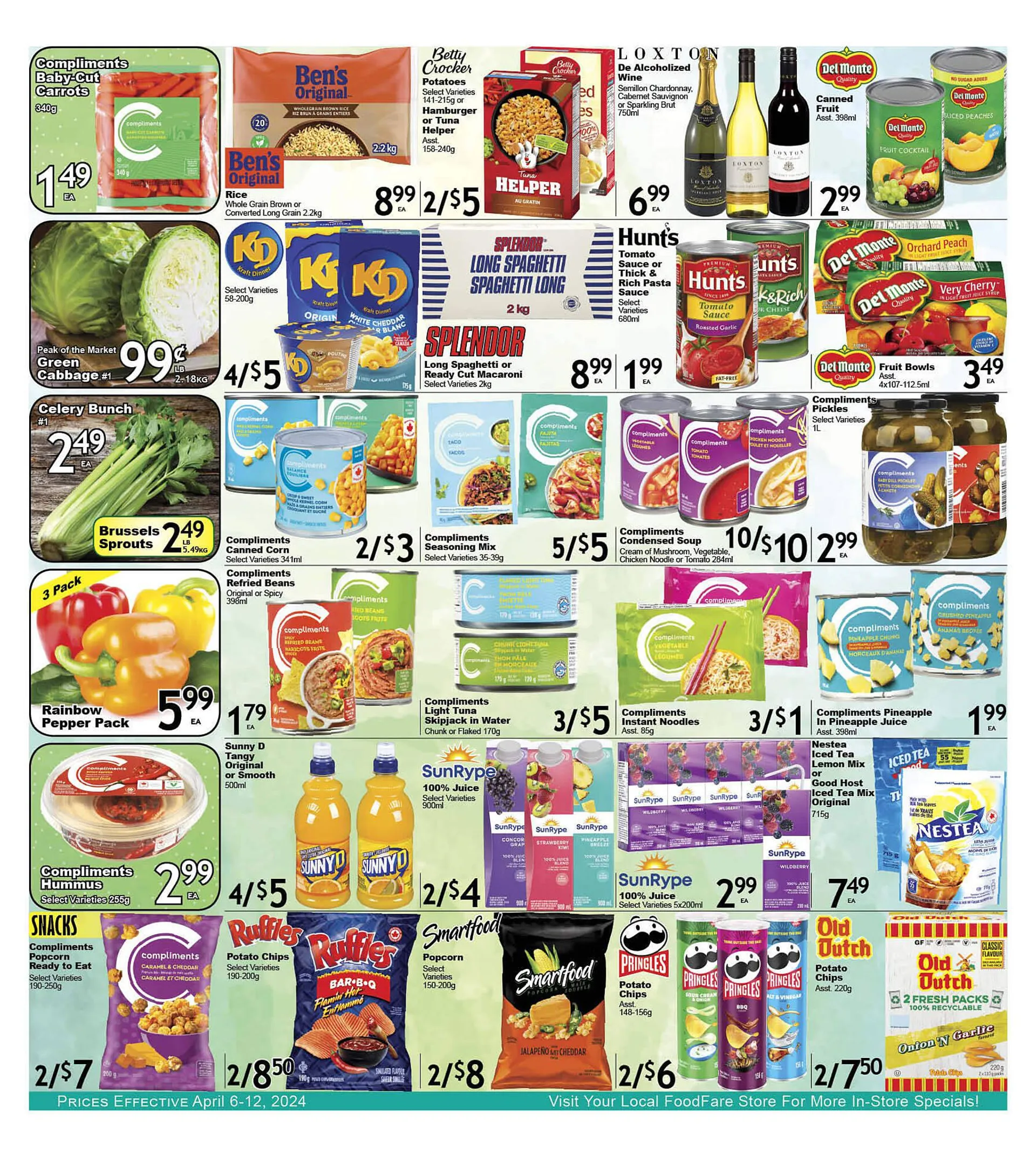 Food Fare flyer from April 4 to April 10 2024 - flyer page 2