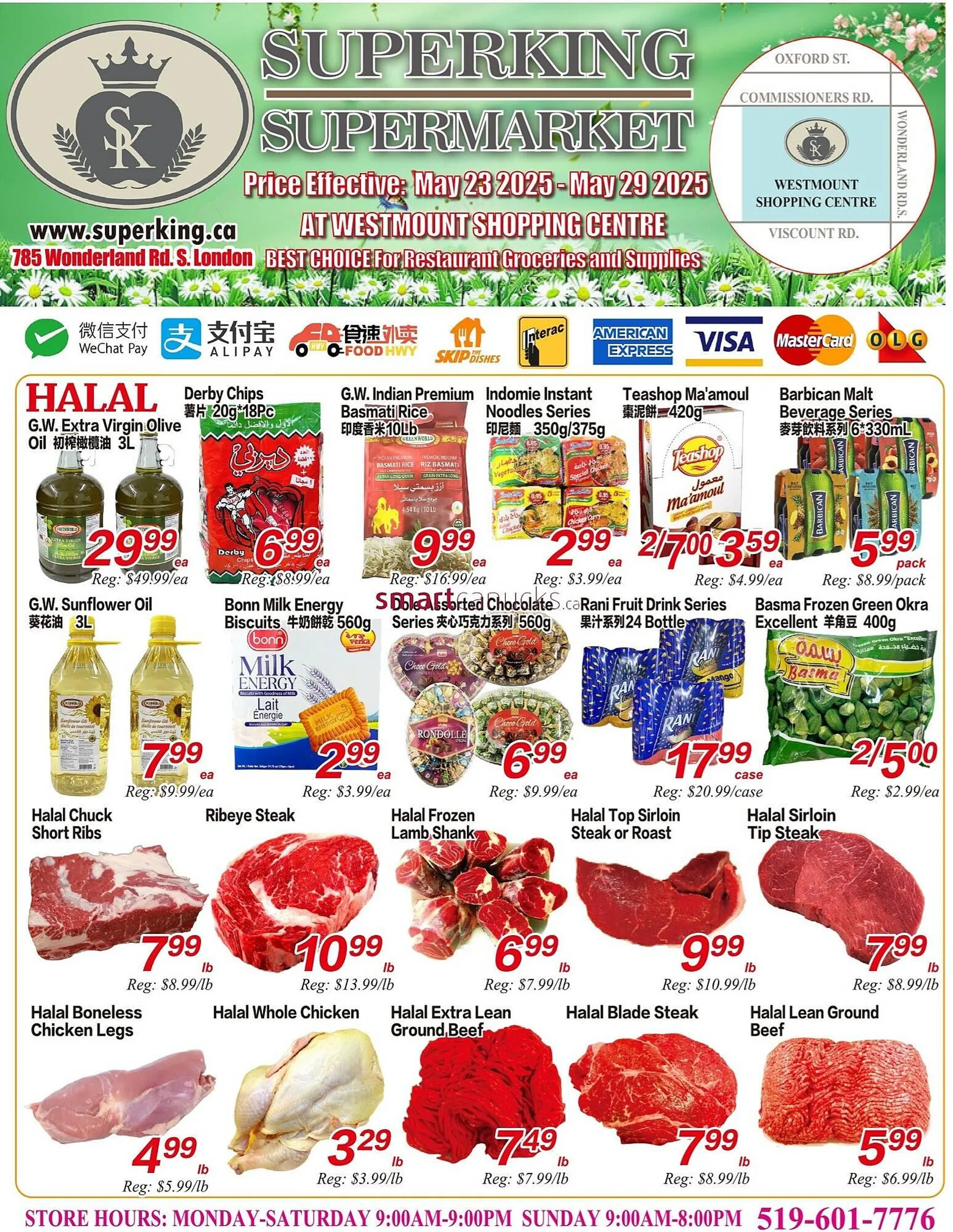 Superking Supermarket flyer from May 23 to May 29 2025 - flyer page 1