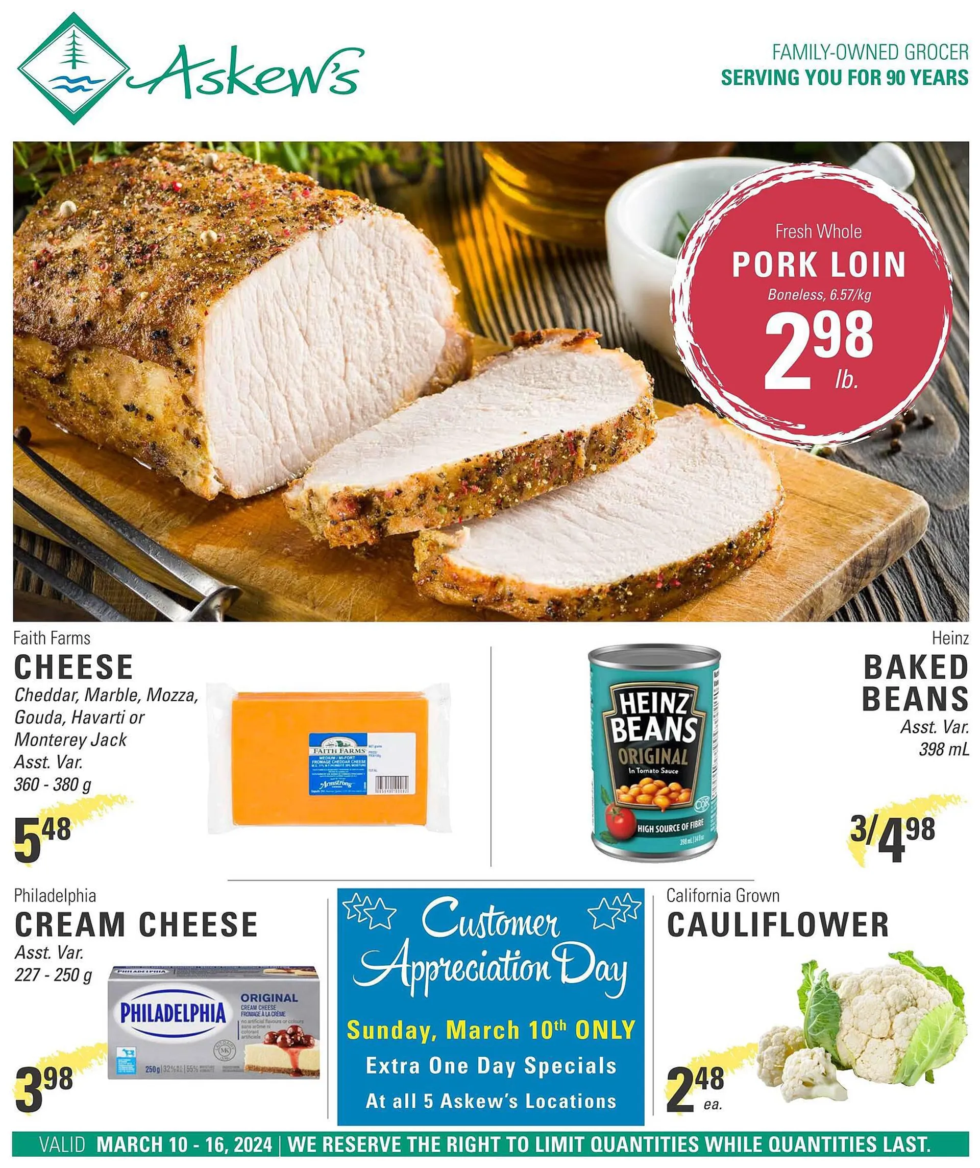 Askews Foods flyer from March 10 to March 16 2024 - flyer page 1