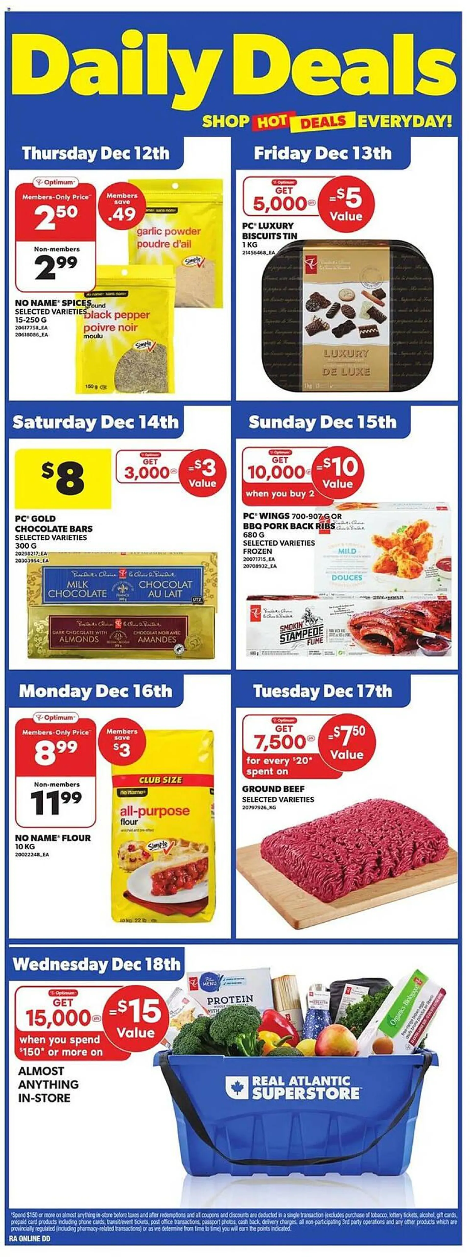 Atlantic Superstore flyer from December 12 to December 18 2024 - flyer page 4