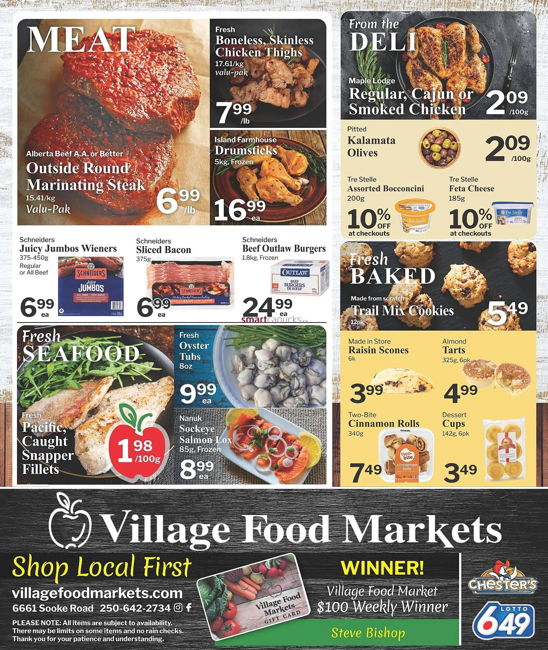 Village Food Markets flyer from May 21 to June 17 2025 - flyer page 4