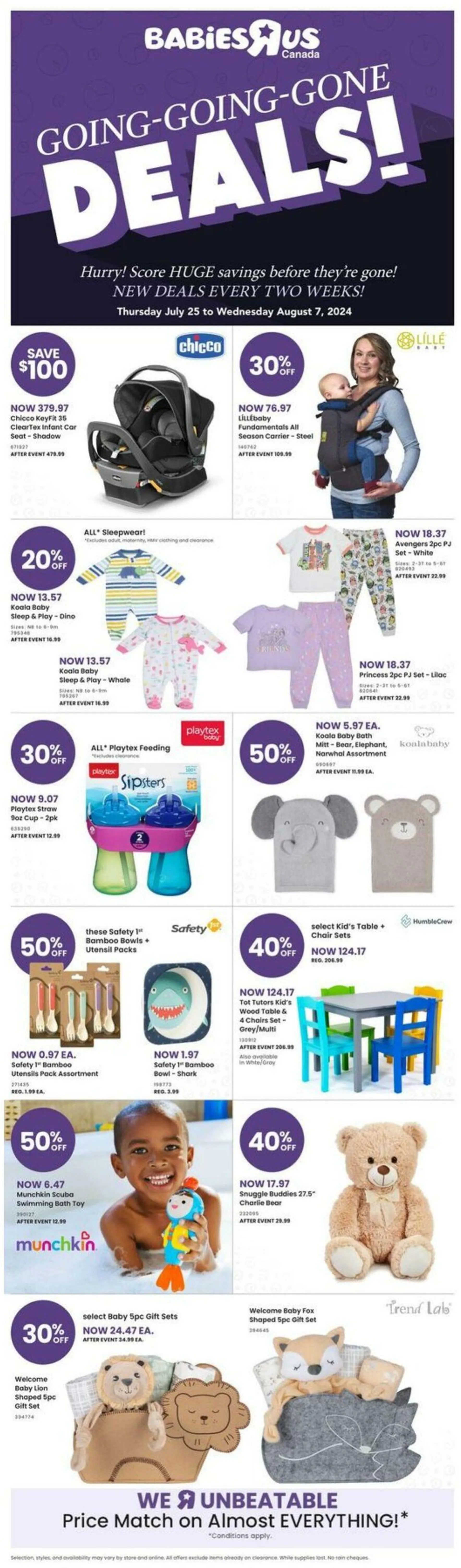 BabiesRUs Current flyer - 1