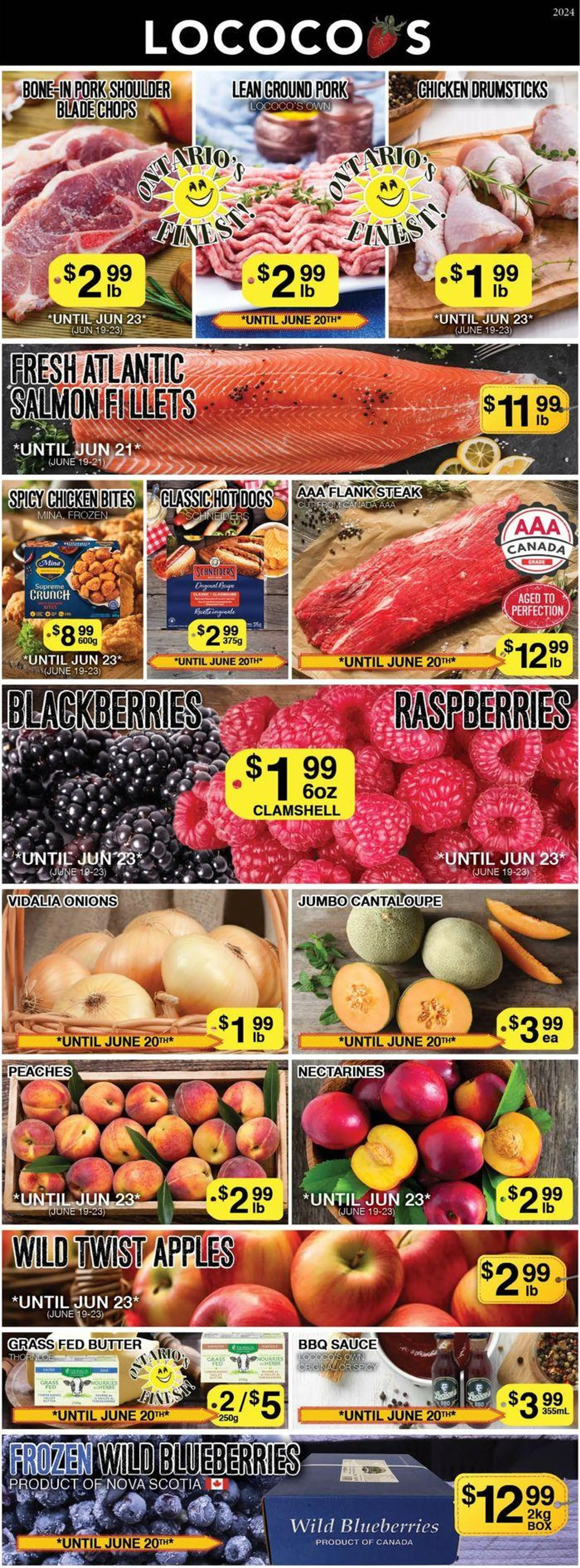 Lococos weekly flyer from June 20 to July 4 2024 - flyer page 1