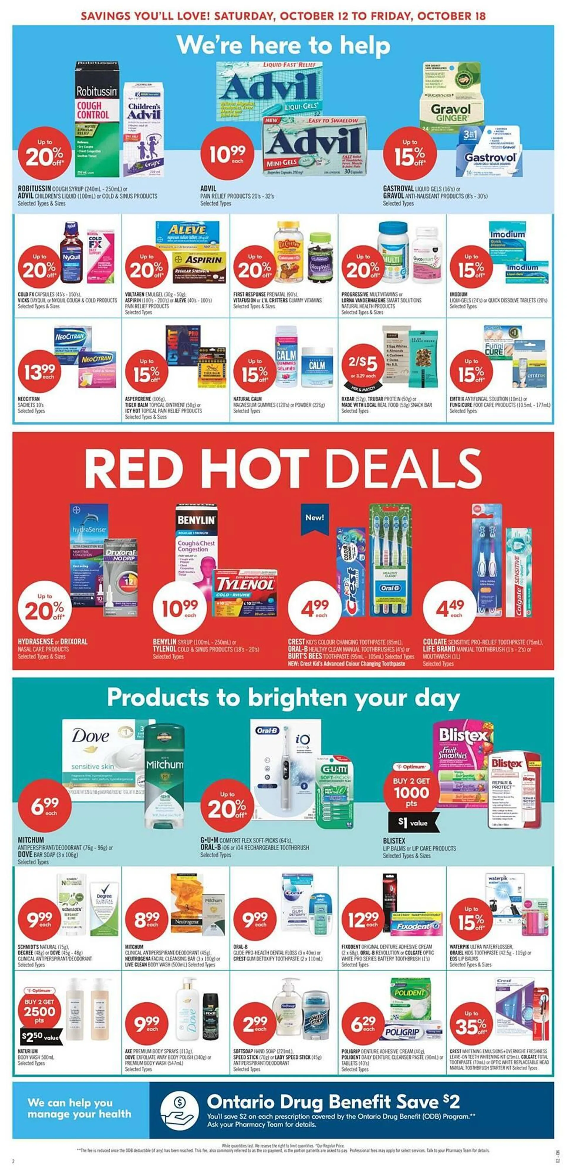 Shoppers Drug Mart flyer from October 12 to October 19 2024 - flyer page 4