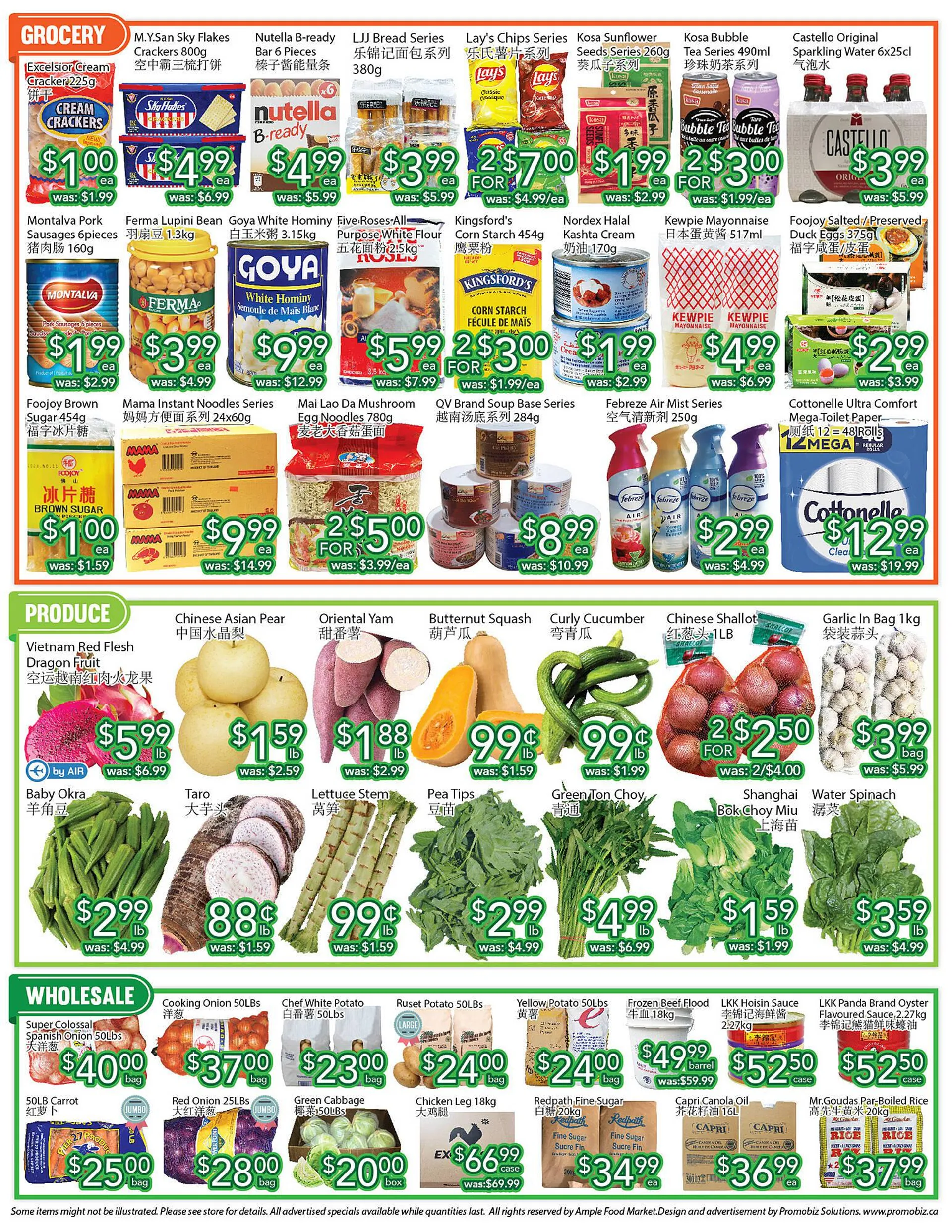 Ample Food Market flyer from March 29 to April 4 2024 - flyer page 4