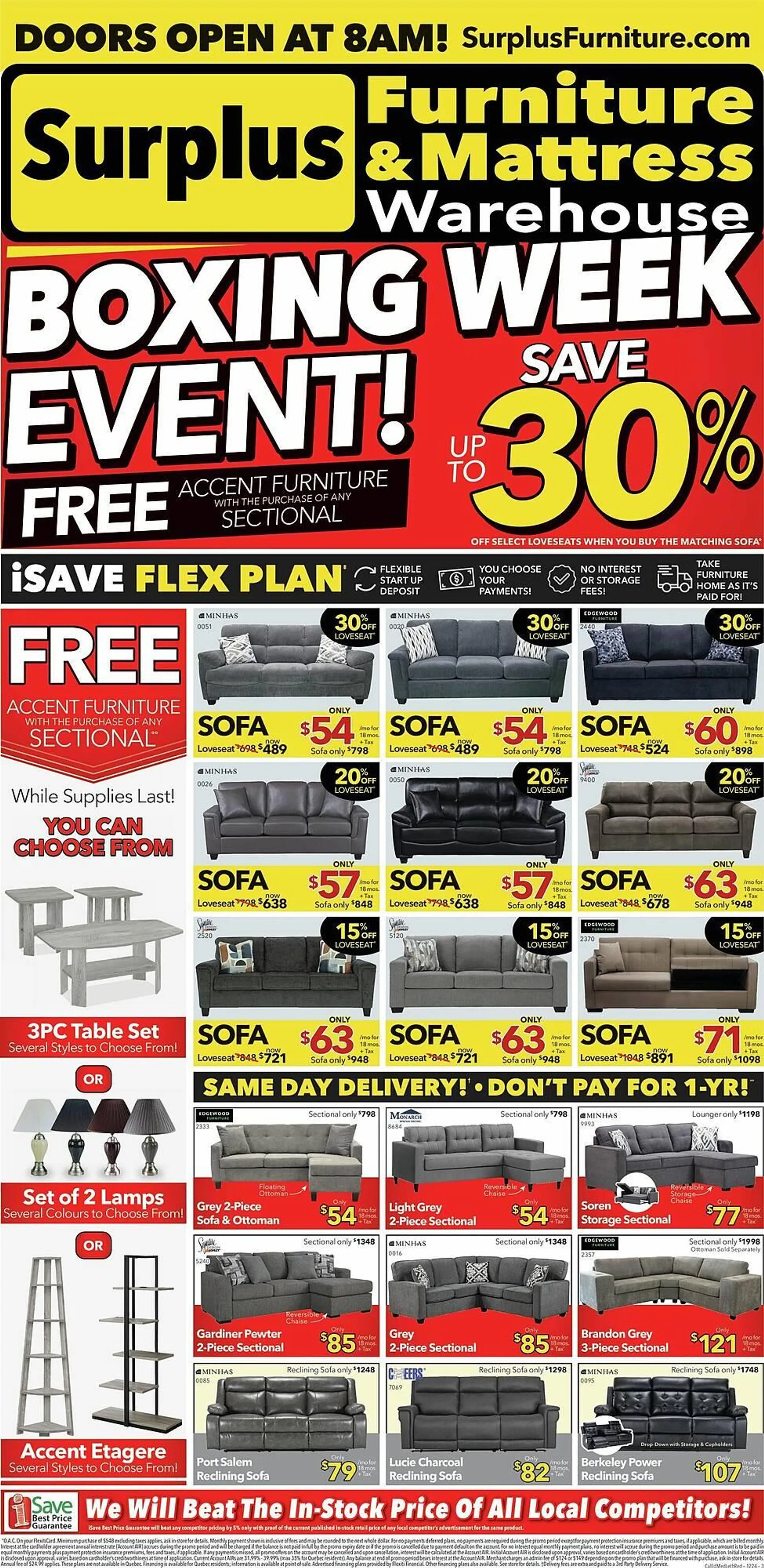 Surplus Furniture flyer - 1