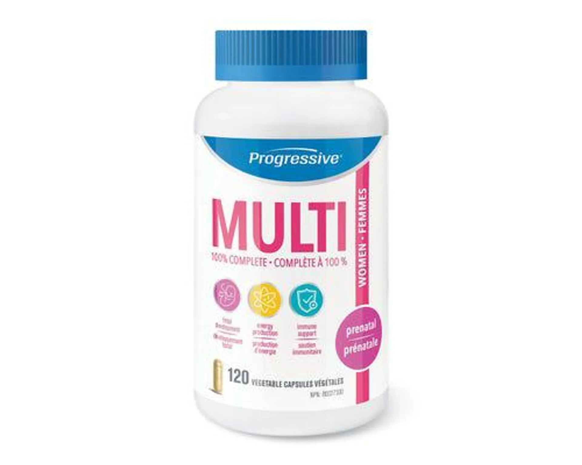 Progressive Multi Prenatal Women 120 Veggie Caps