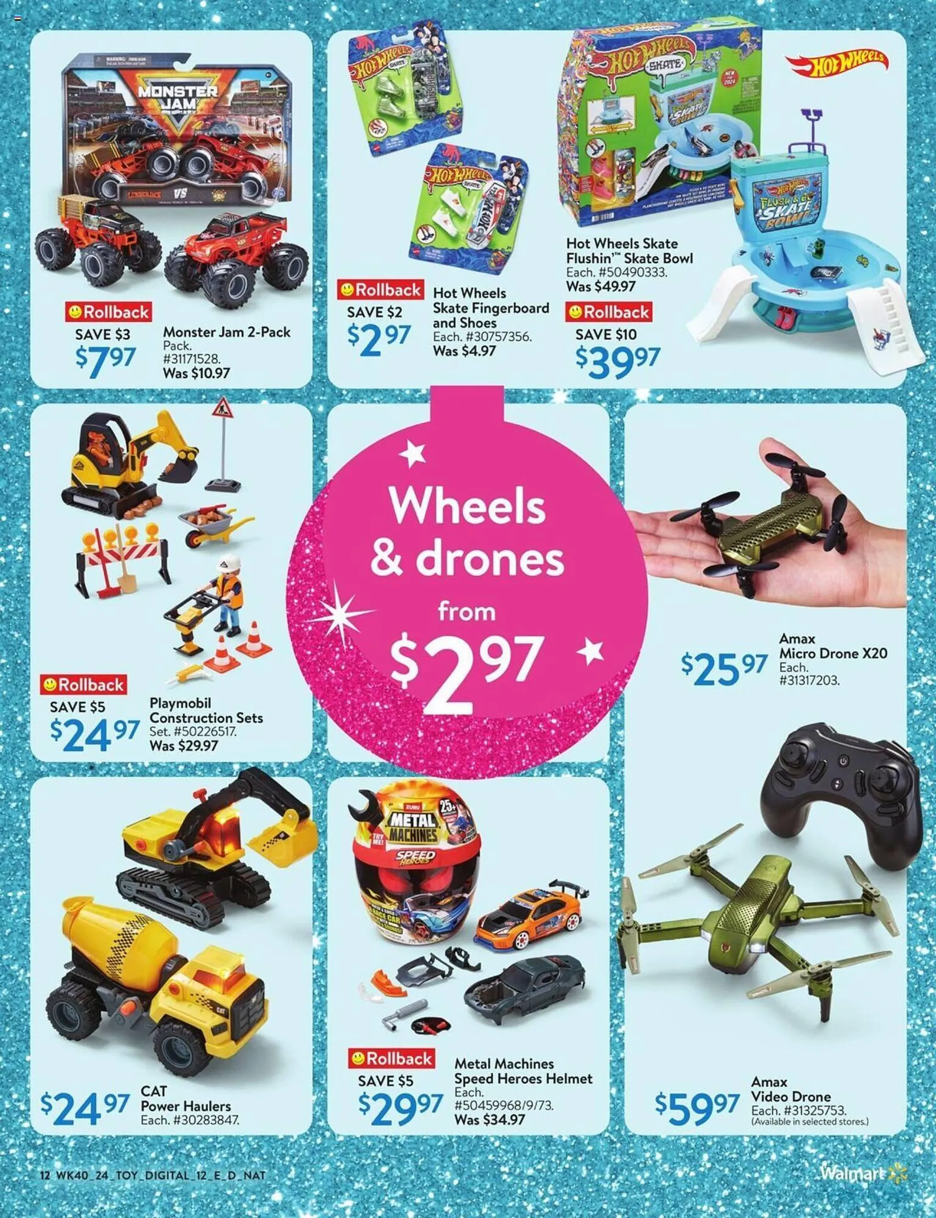 Walmart flyer from October 24 to December 24 2024 - flyer page 44