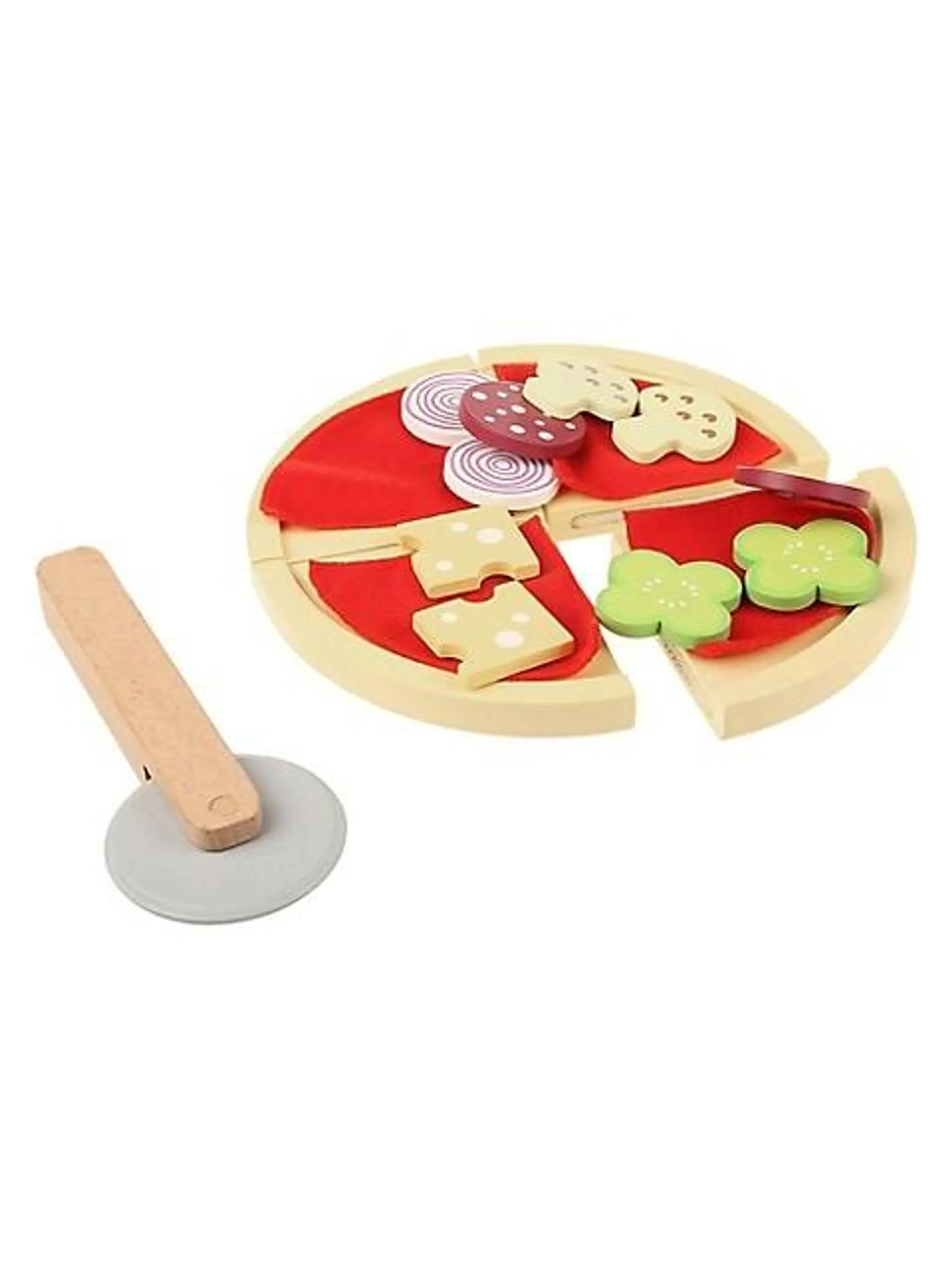 Wooden Toy Pizza Set