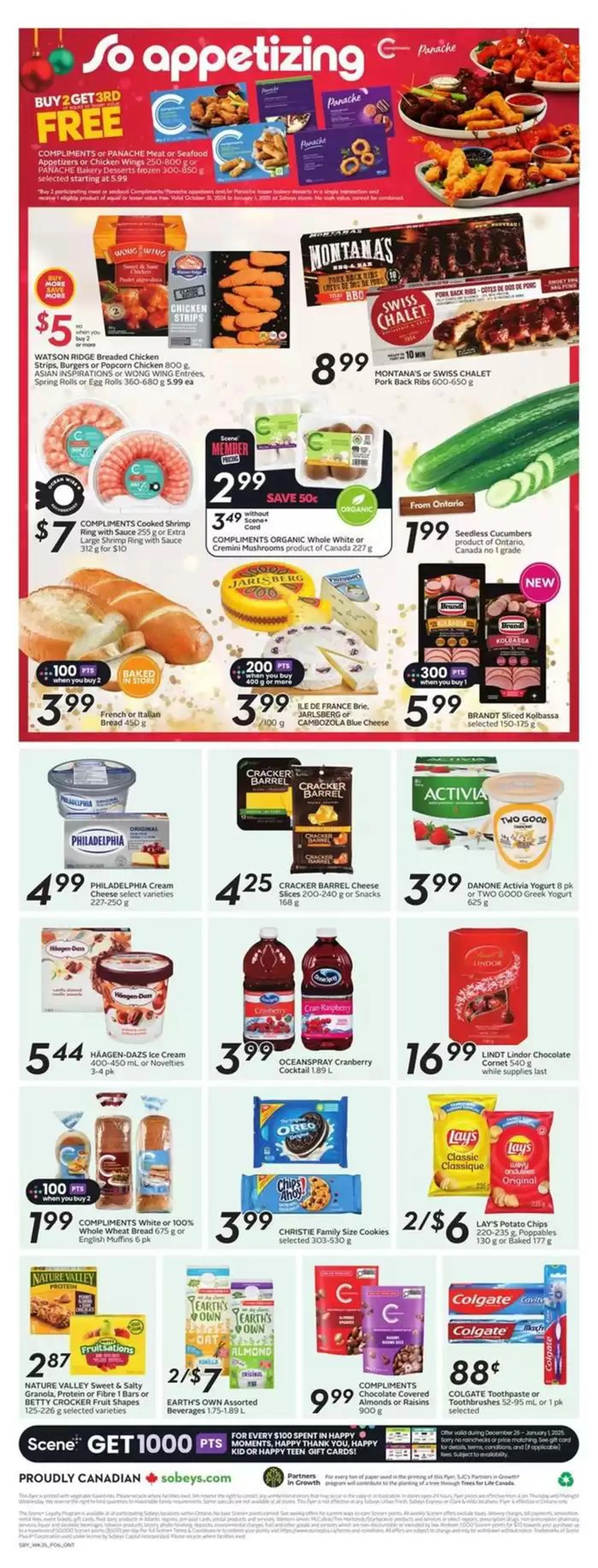 Sobeys Weekly ad from December 28 to January 11 2025 - flyer page 16