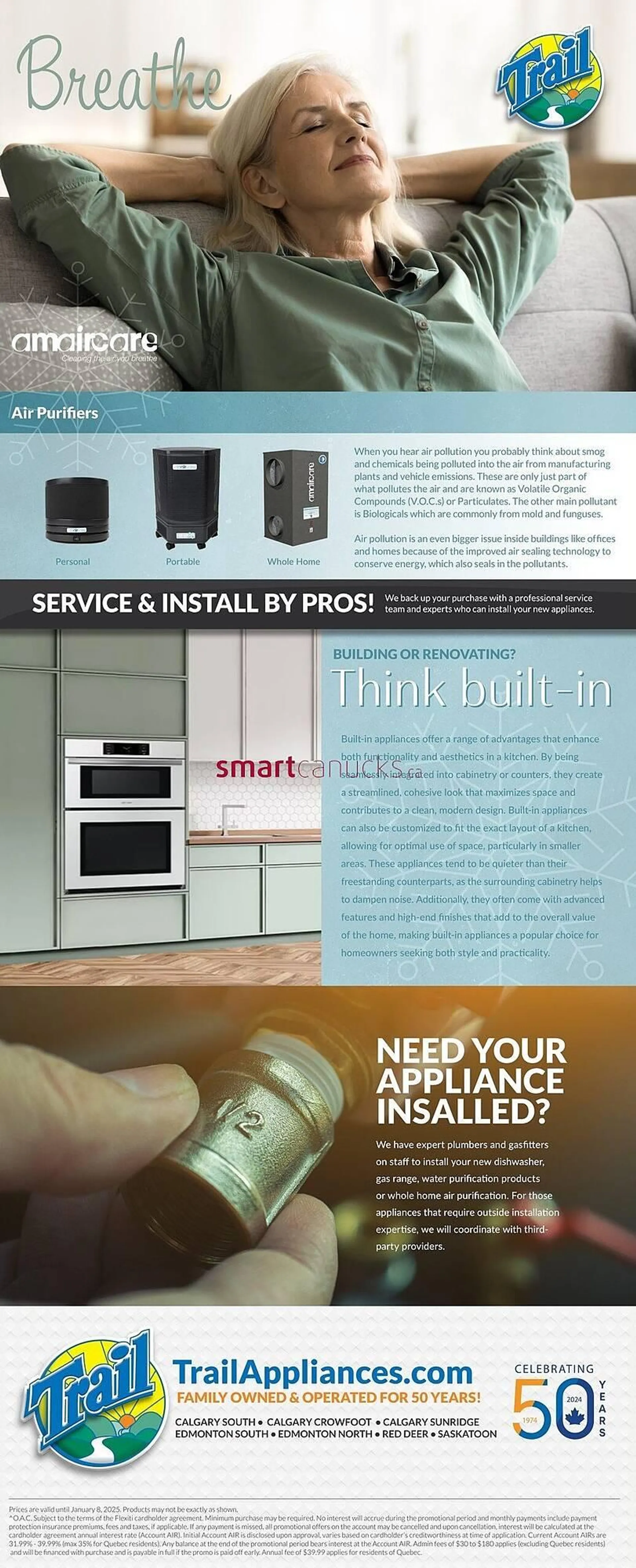 Trail Appliances flyer from December 27 to January 30 2025 - flyer page 3