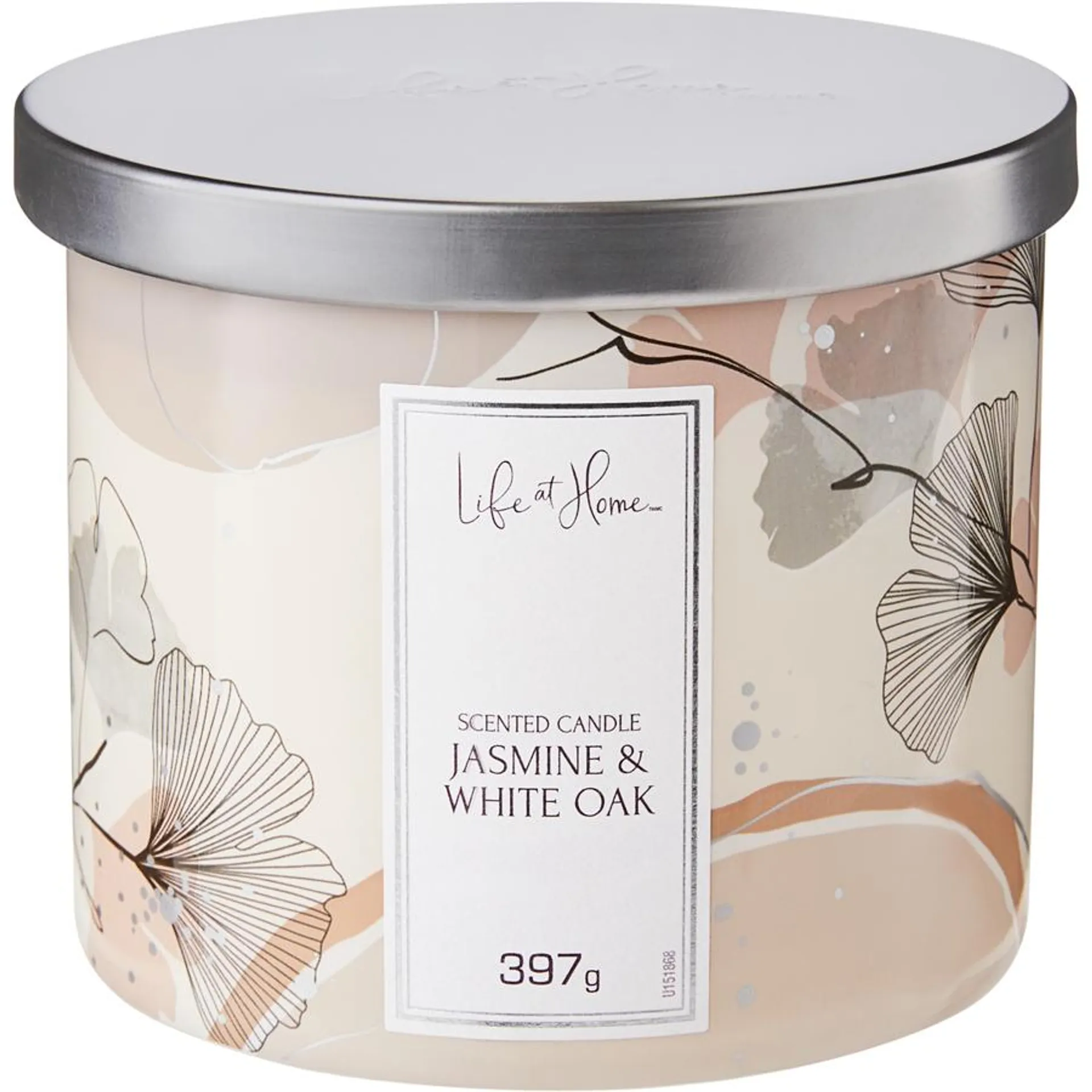 Scented Candle Jasmine & White Oak