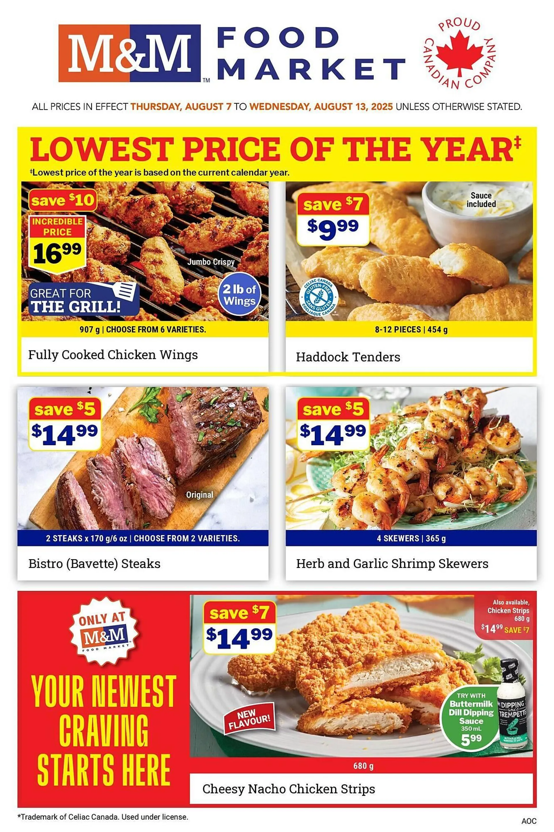 M & M Food Market flyer from August 7 to August 14 2025 - flyer page 1